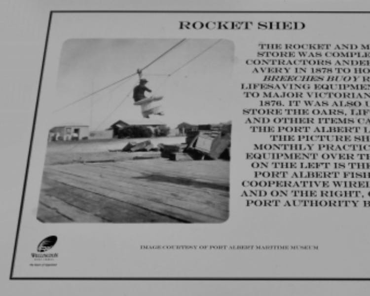 Port Albert Rocket Shed