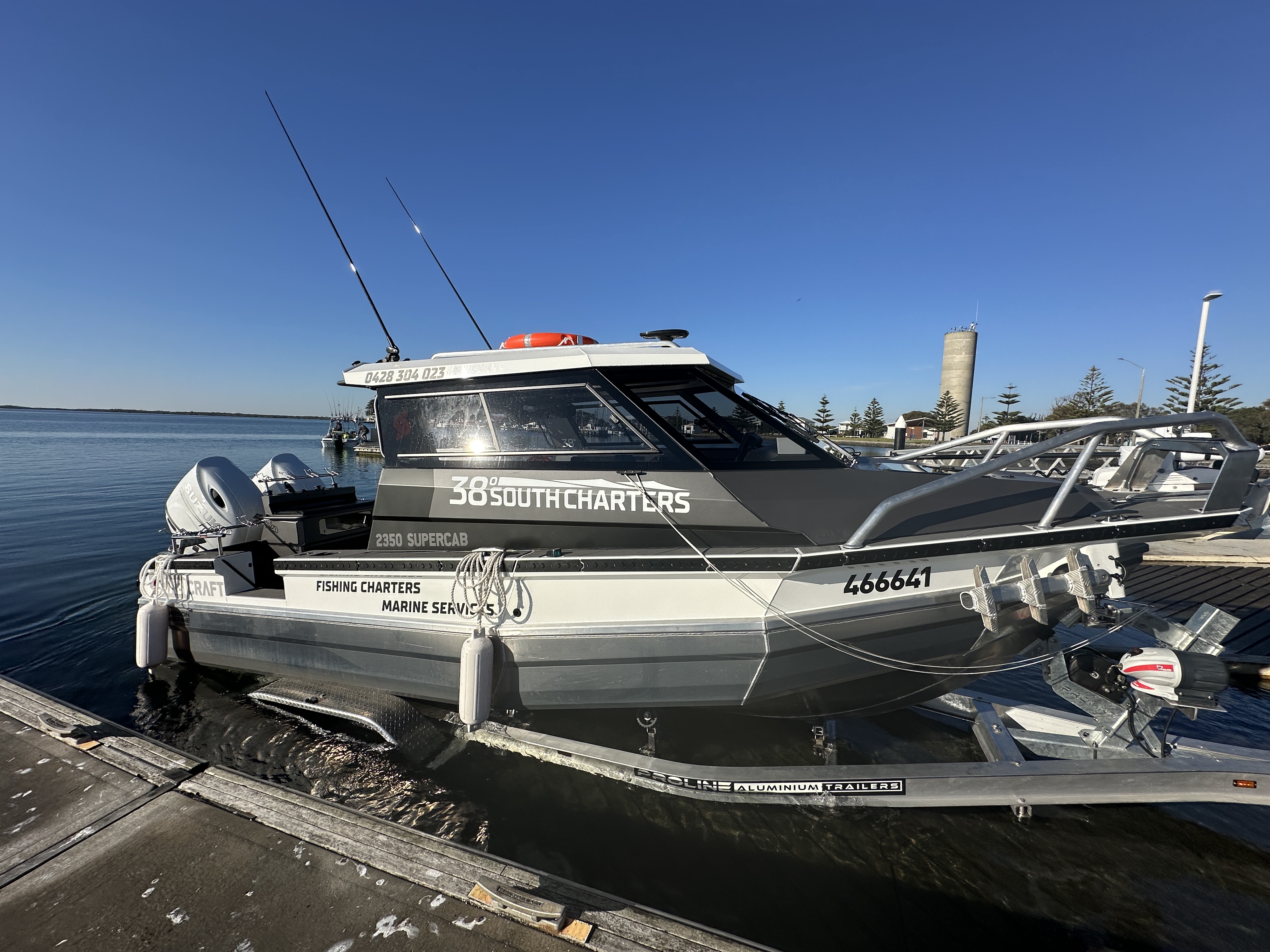 Fishing charters and commercial marine services available in Port Albert