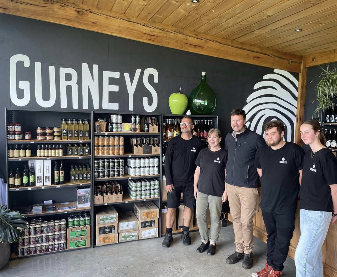 Gurneys Cider crew