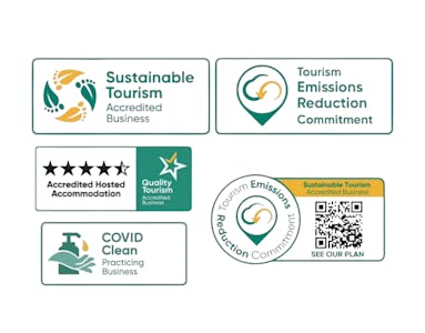 Sustainable tourism star rated accredited business