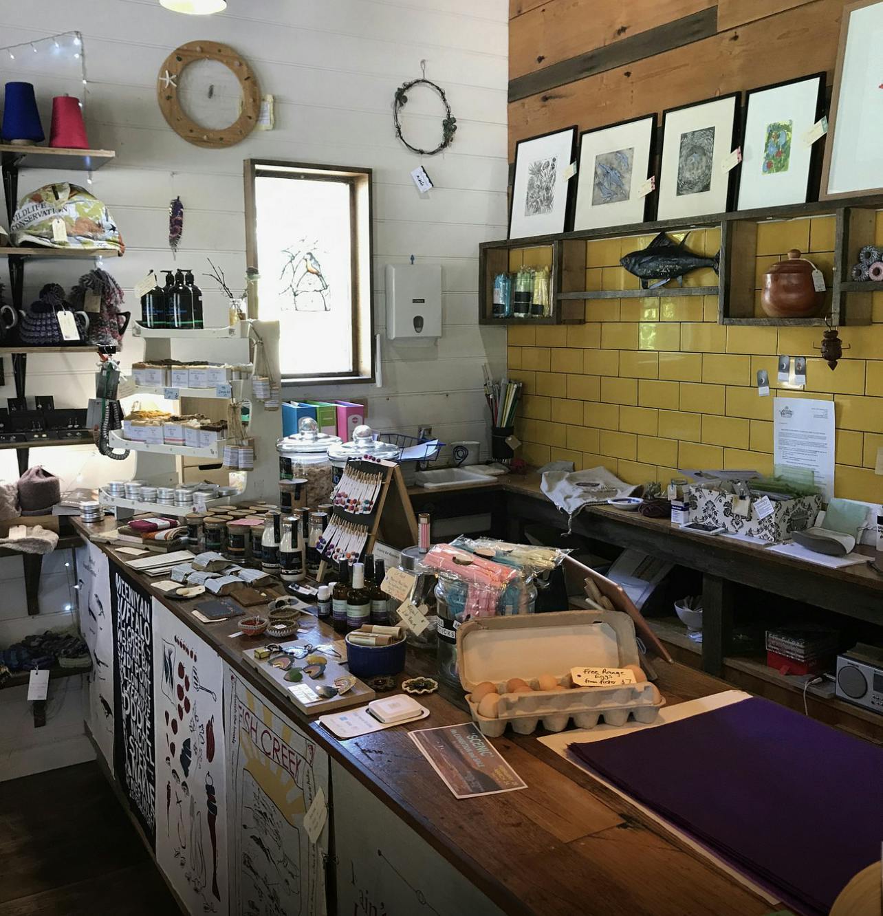 Come visit the Handmakers Store Fish Creek
