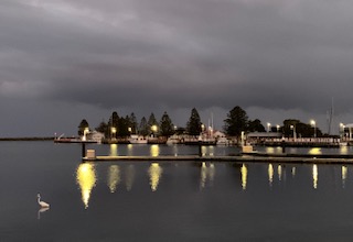 Port Albert Harbour at dusk