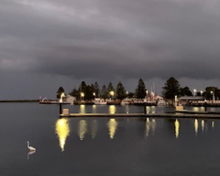 Port Albert Harbour at dusk