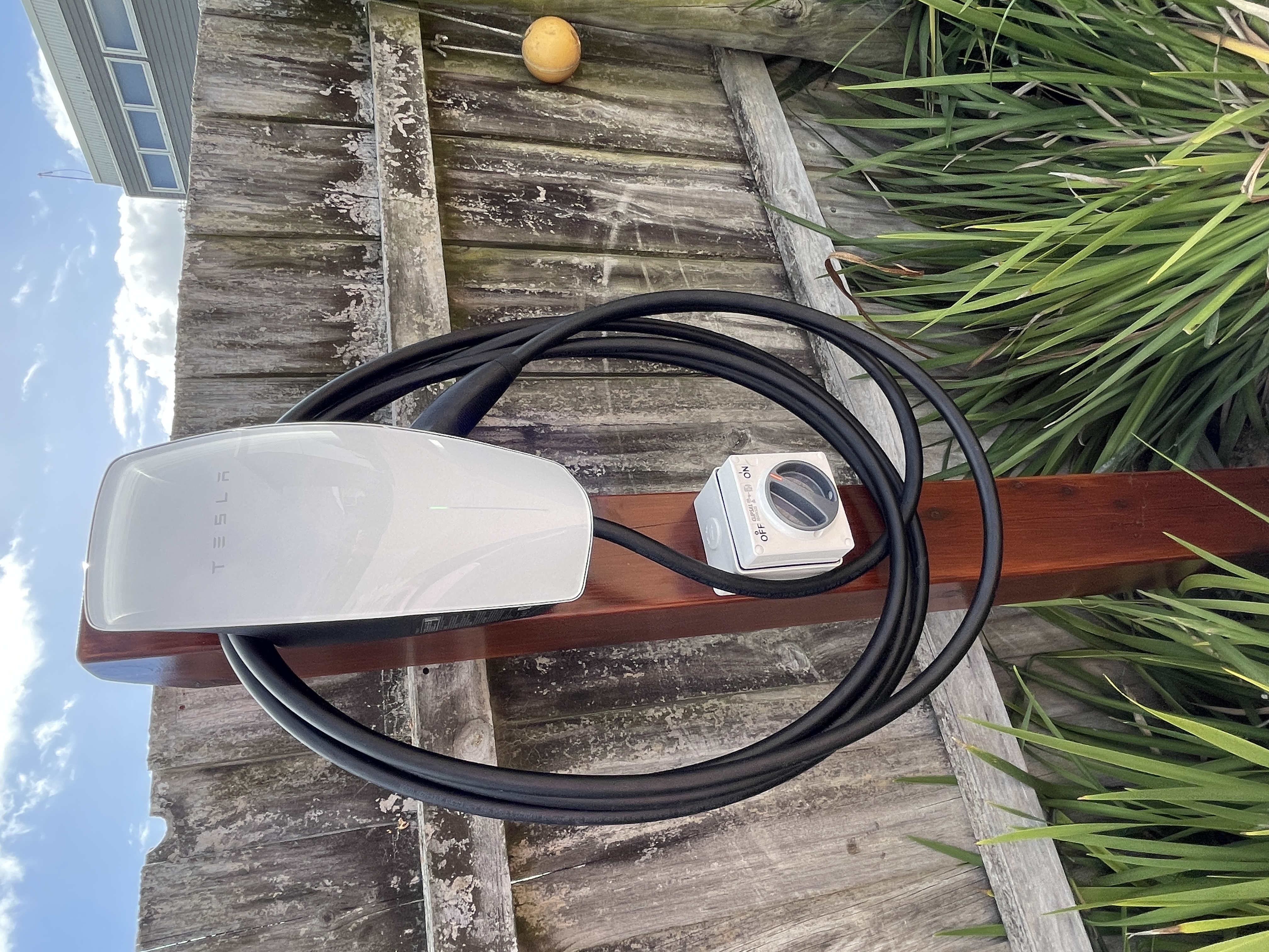 Tesla EV type 2 chargers for guests