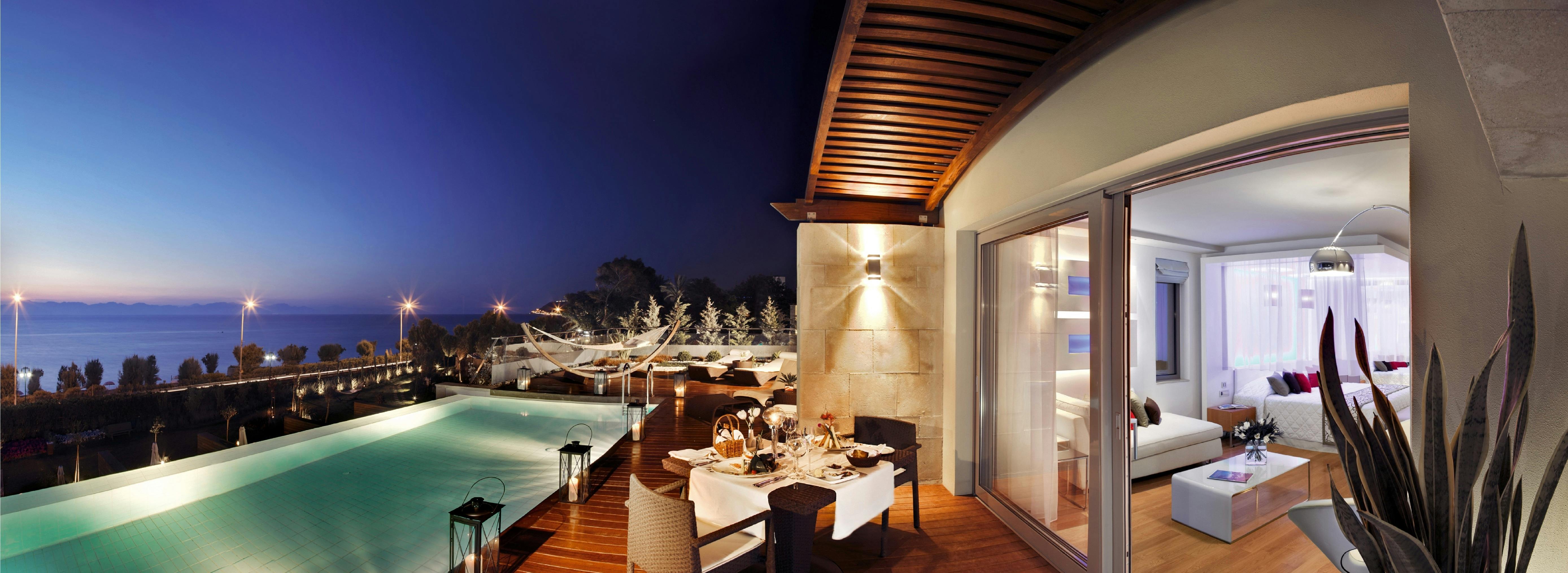 Hôtel de Luxe avec Vue sur la Mer à Rhodes | Elite Suites | Elite