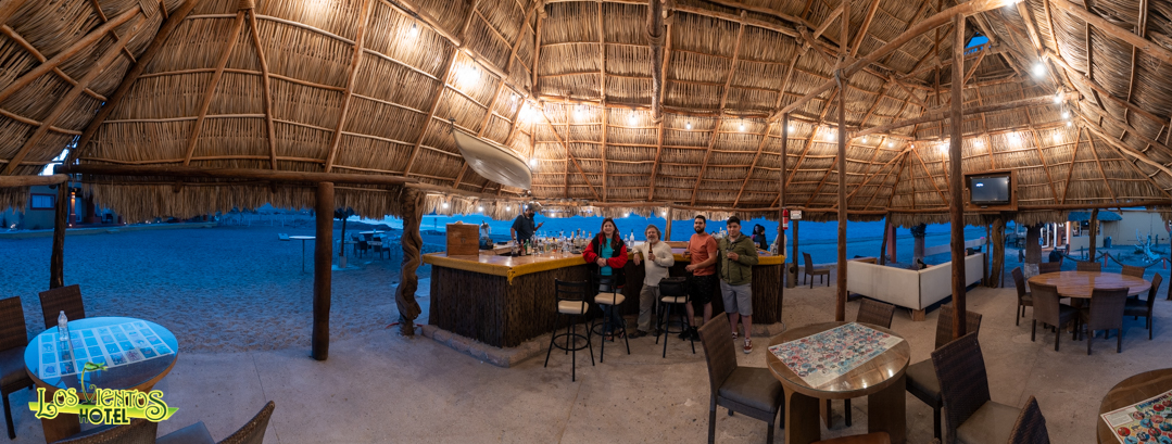 Palapa Bar beach front