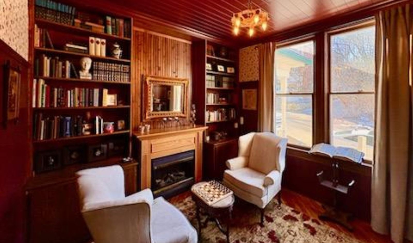 Gentlemen's Study at Avery House in Galena