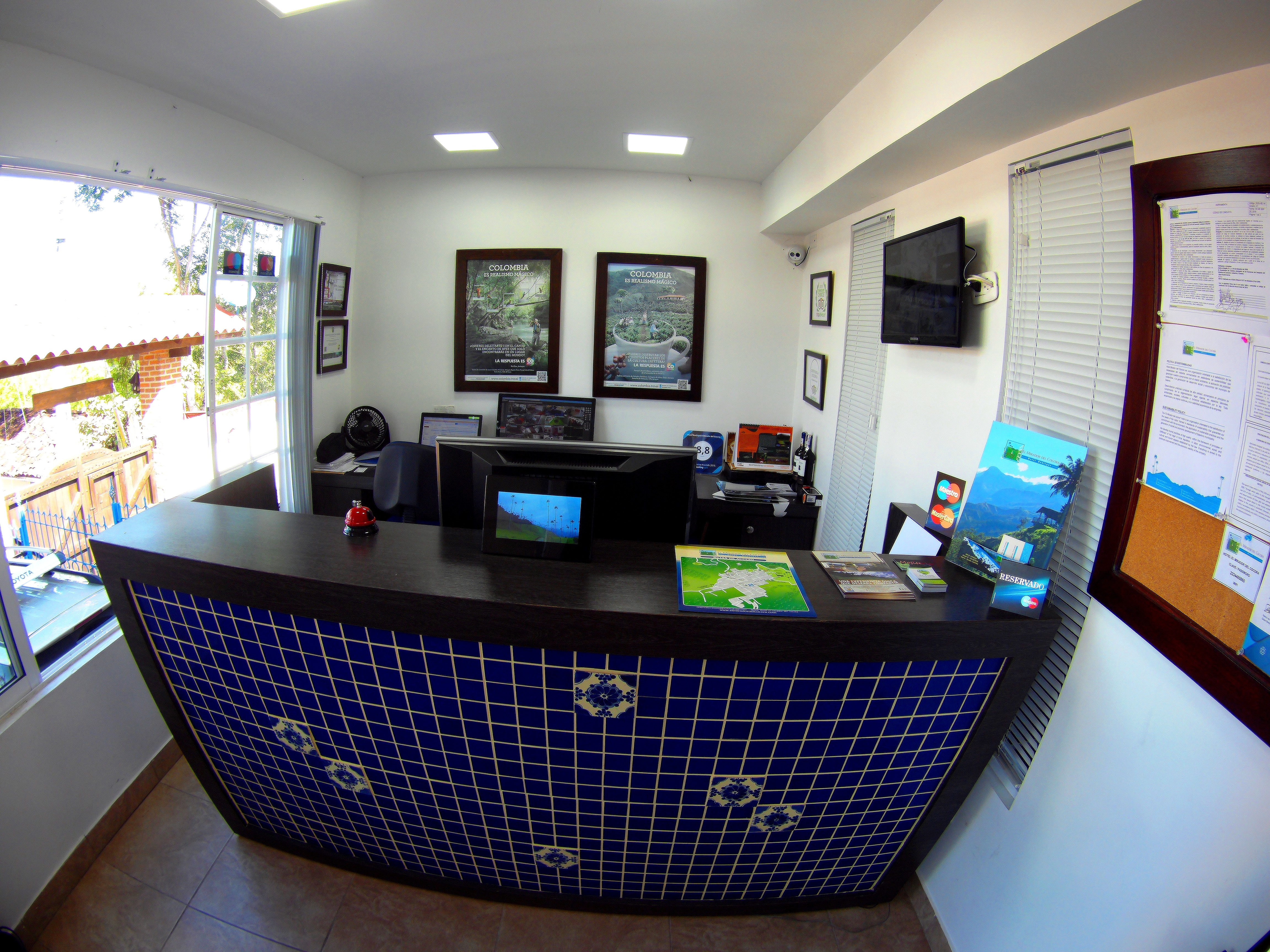 Recepcion Hotel - Salento - Quindio - Colombia - Eje Cafetero