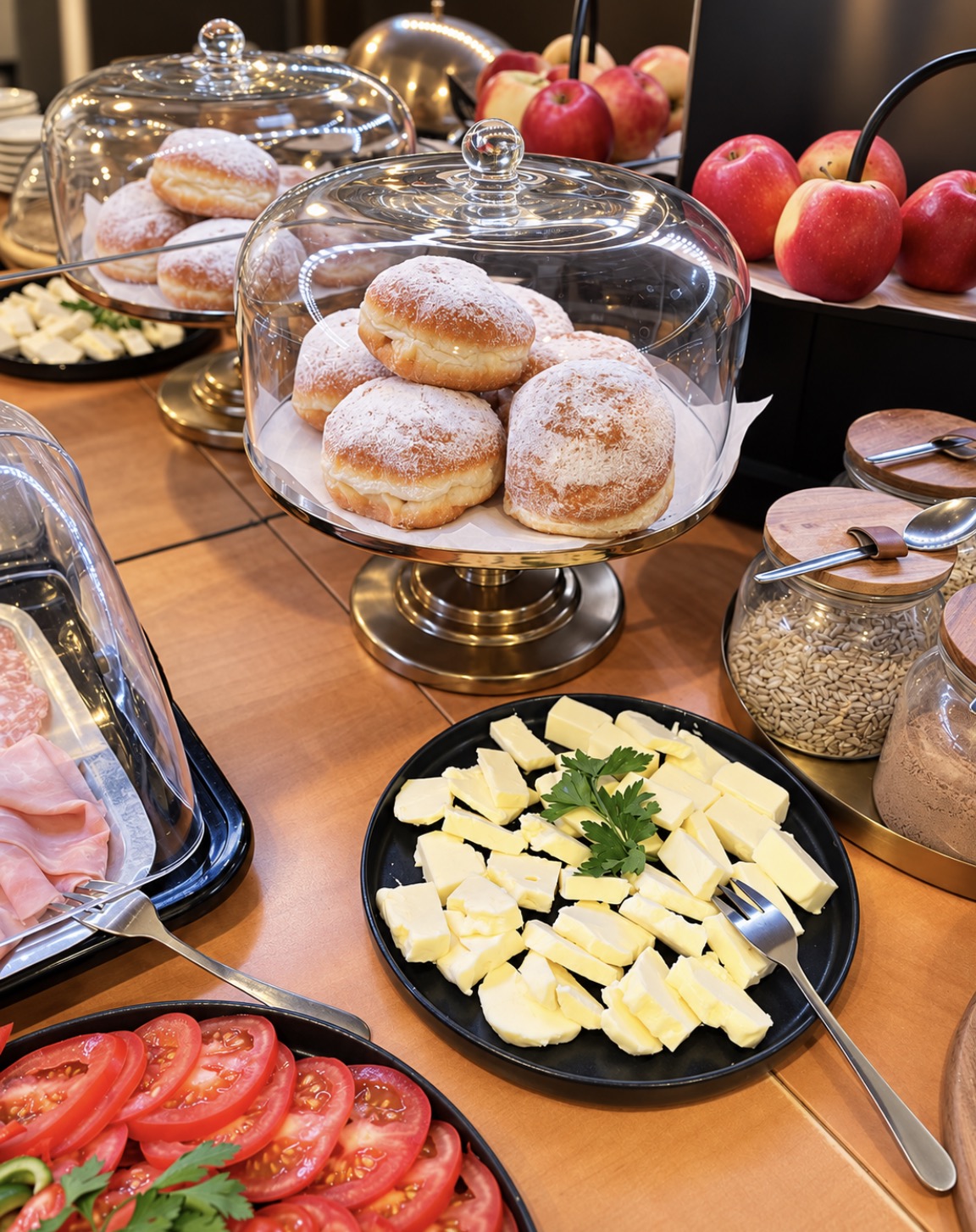 Frühstücksbufett Hotel Gartenstadt Erfurt
