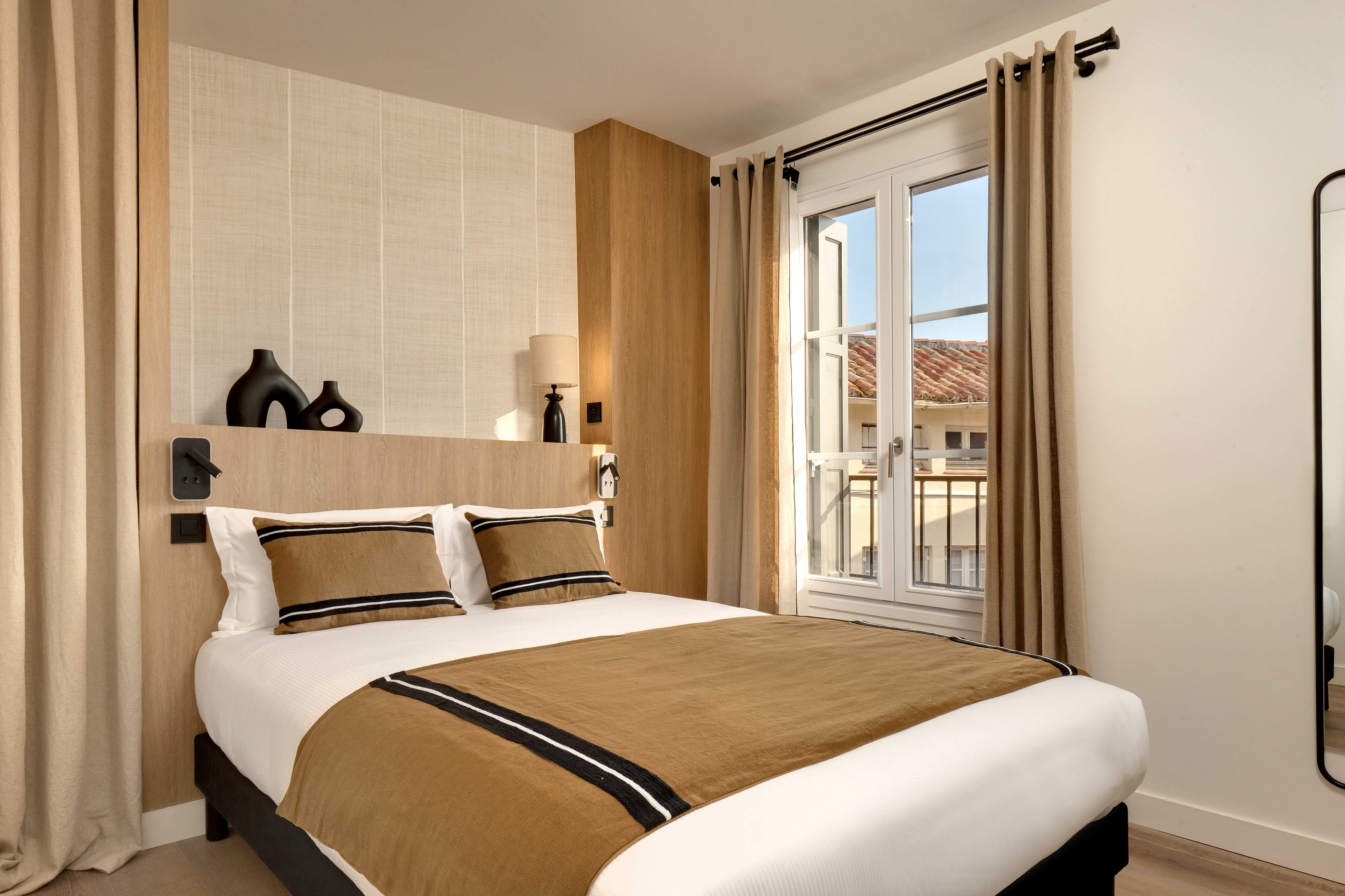 Chambre 1 de l'appartement Sailfort à Collioure