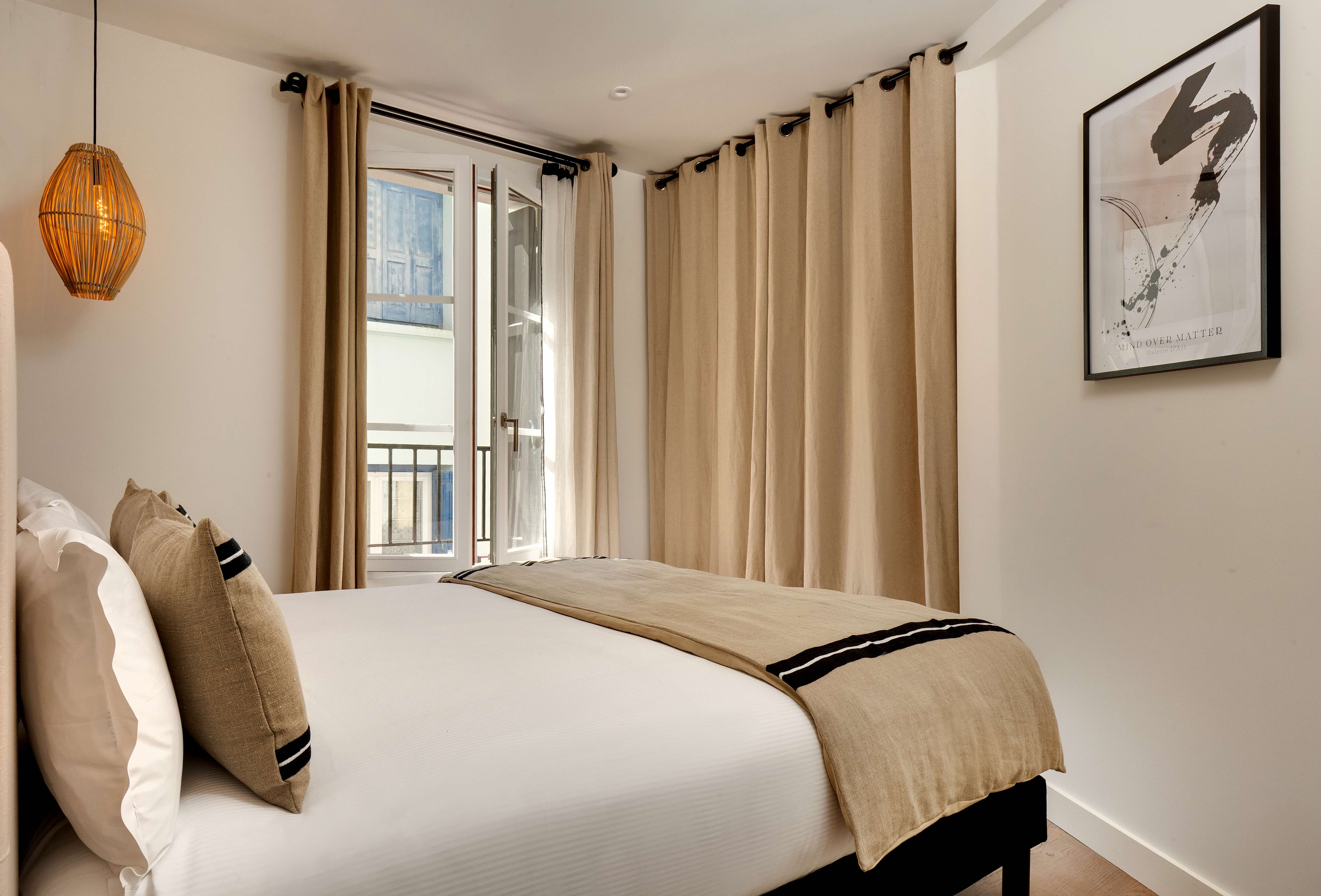 Chambre l'appartement Saint-Elme à Collioure