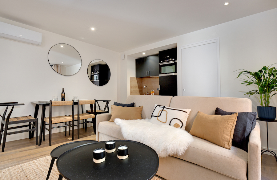 Autre vue d'ensemble de l'appartement Balanti à Collioure