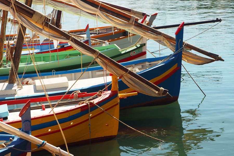 Barques Catalanes à Collioure