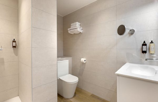 Salle de bains de l'appartement Paulilles à Collioure