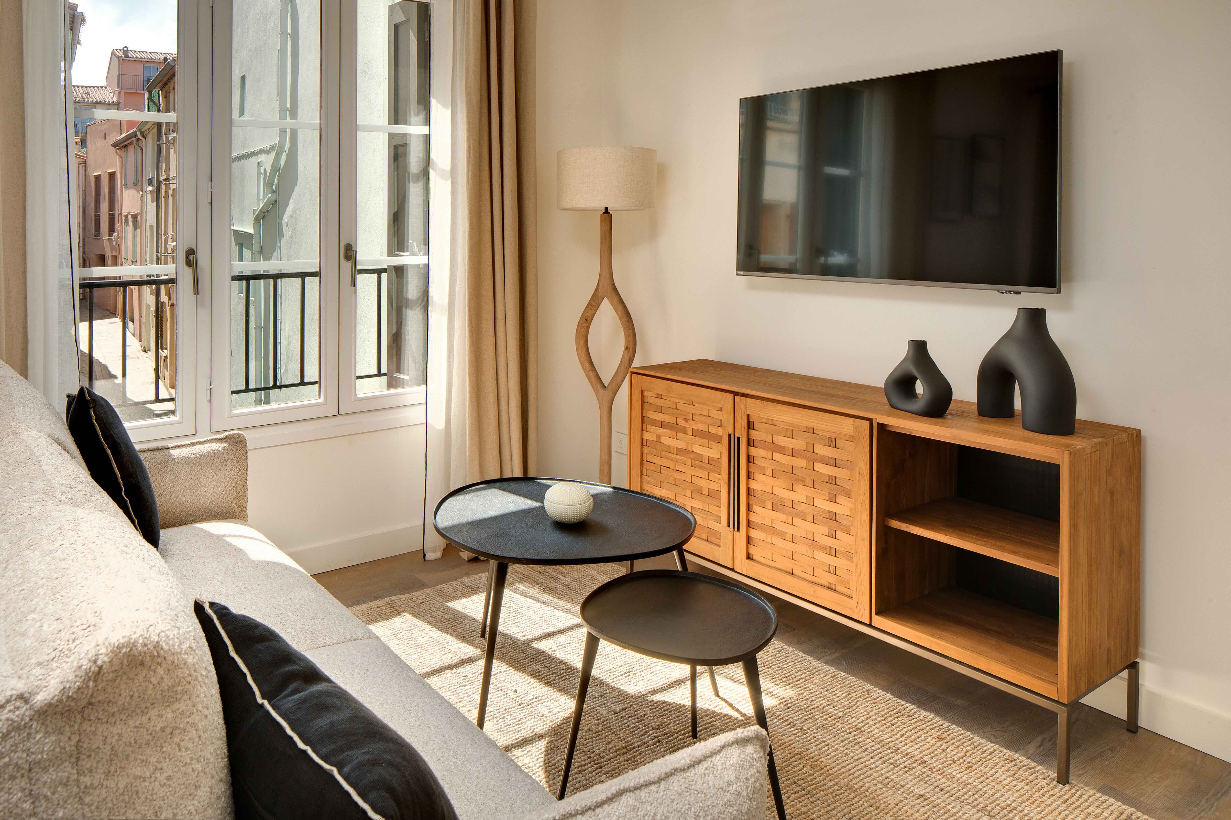 Salon de l'appartement Saint-Elme à Collioure