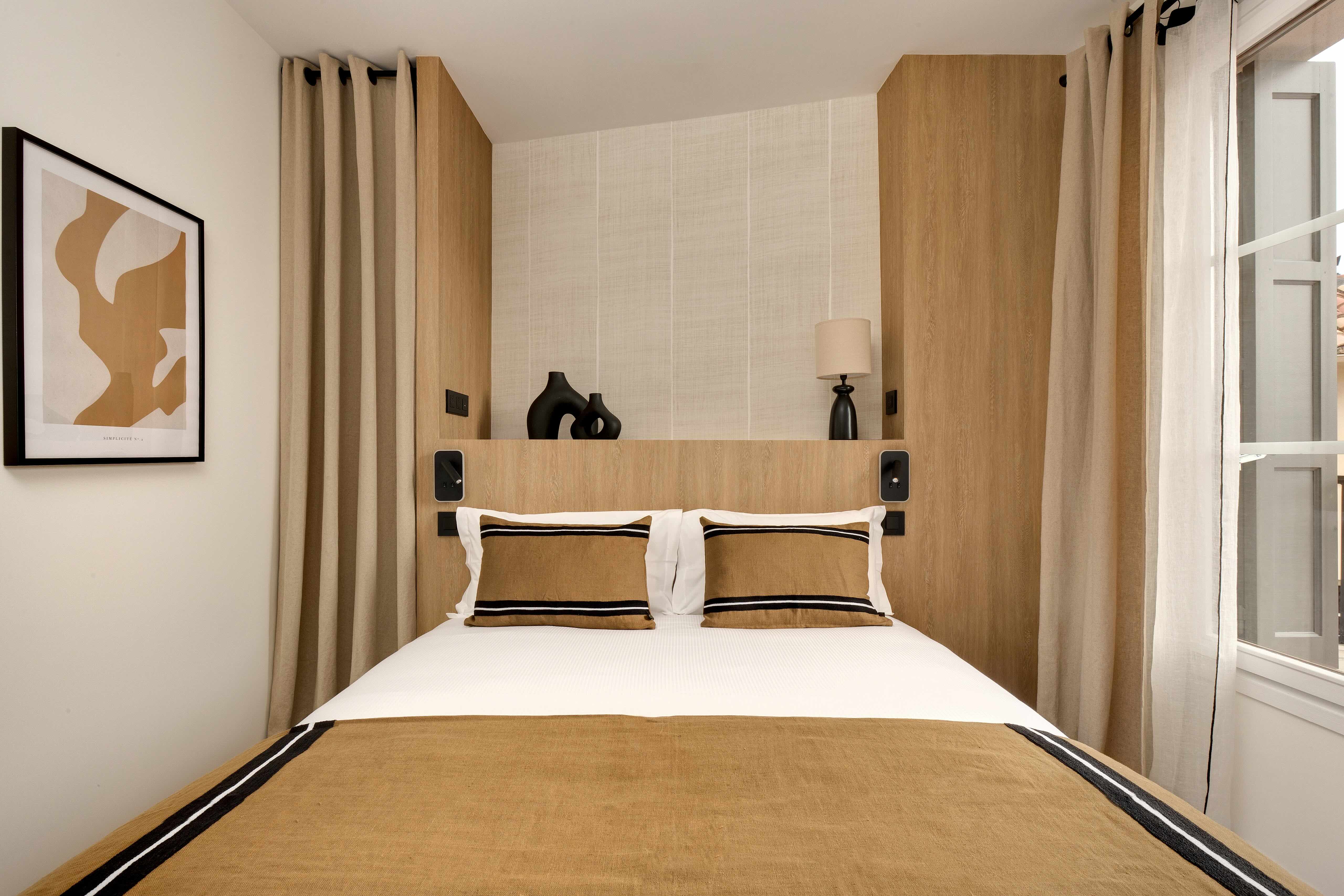 Chambre 1 de l'appartement Sailfort à Collioure