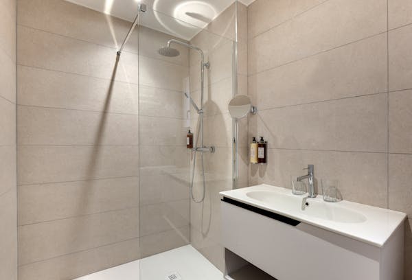 Salle de bains de l'appartement Balanti à Collioure