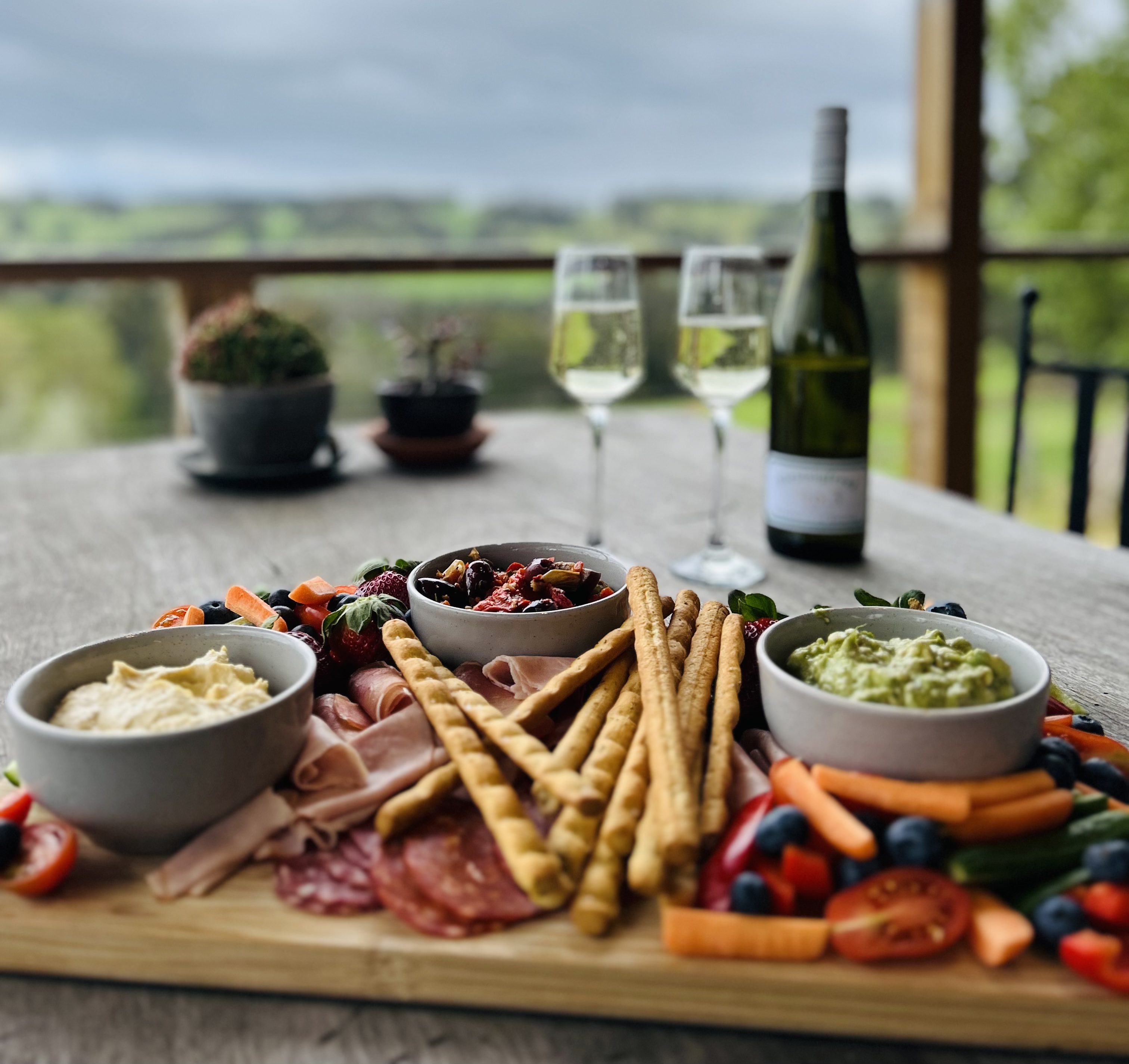 Beautiful grazing platters