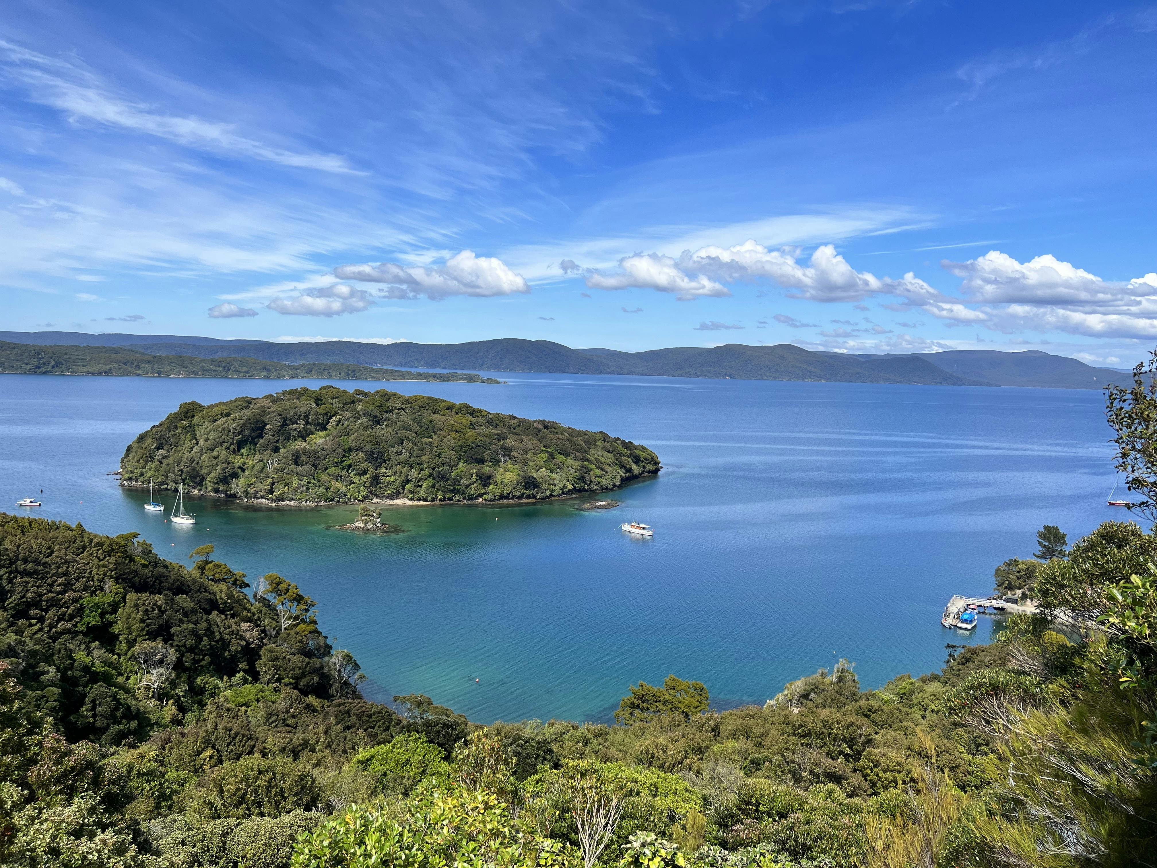 Patterson Inlet from Observation Rock, Stewart Island