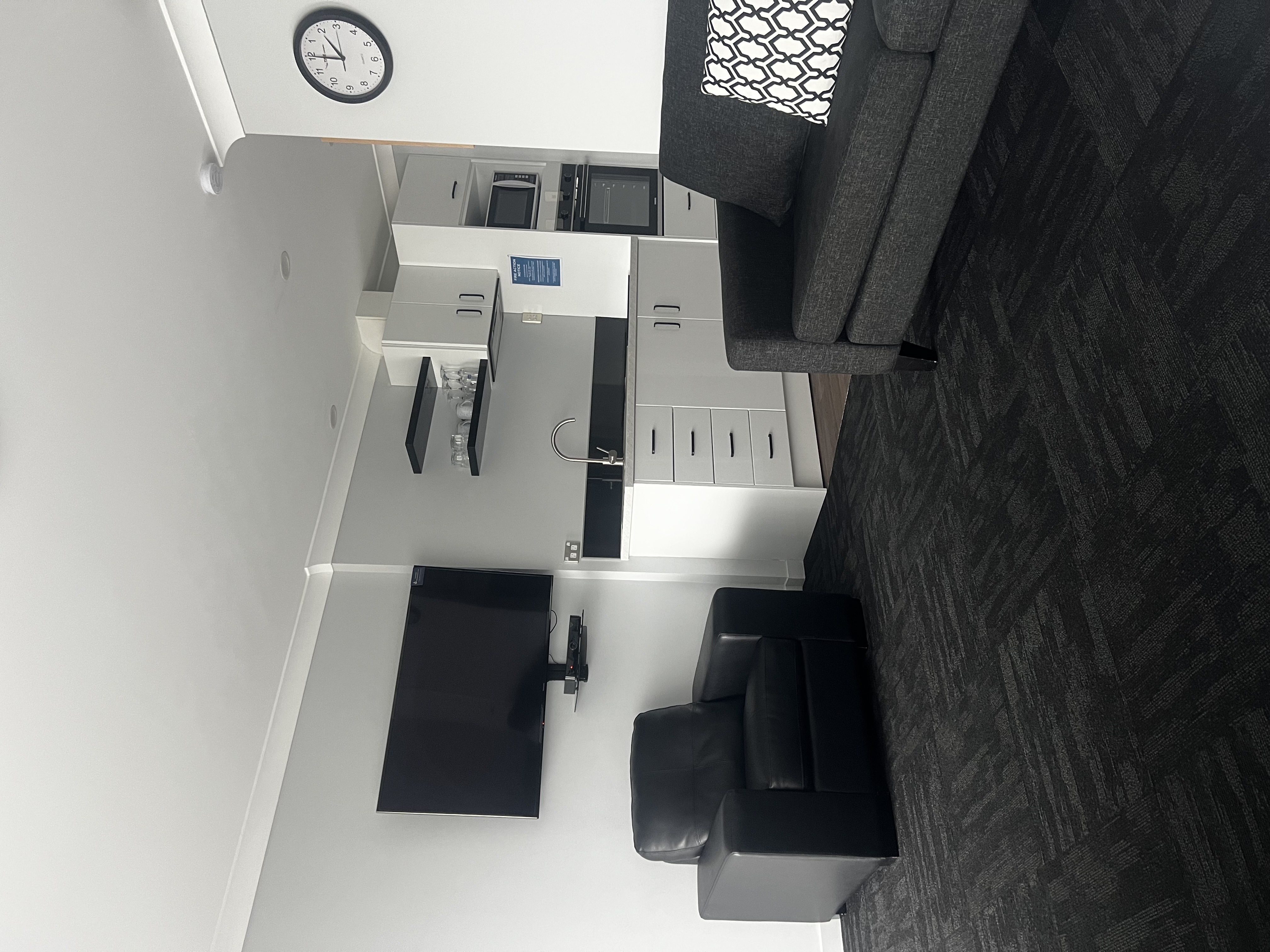 Executive Room, lounge and kitchen