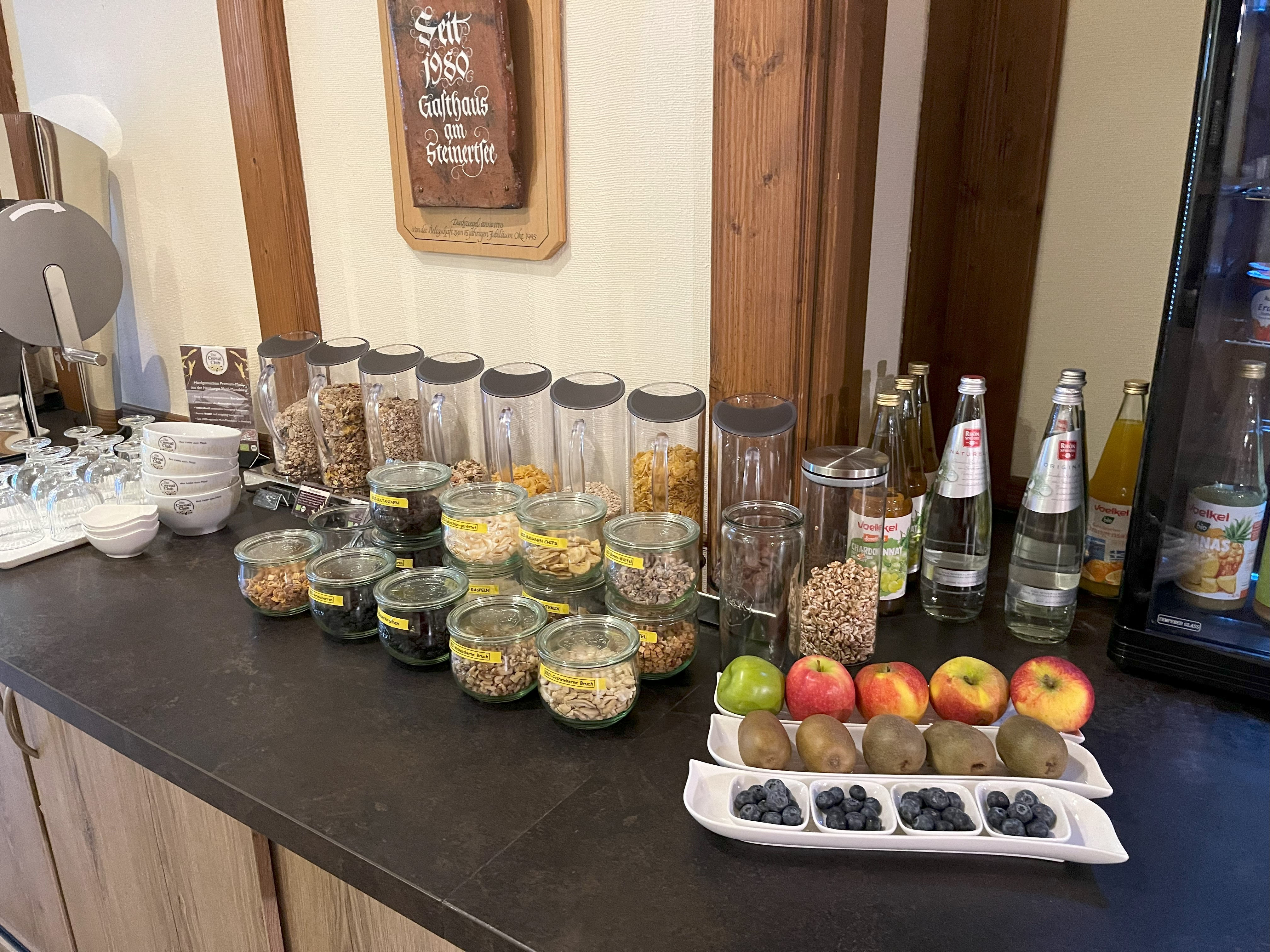 Frühstücksbuffet Zerealien