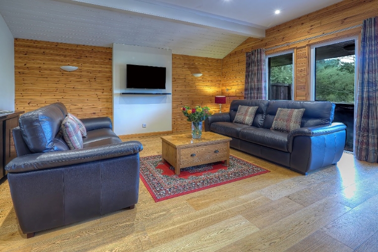 Spacious Lounge at Riverside Lodges in Ripon North Yorkshire