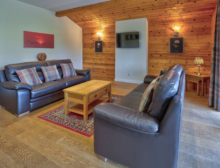 Spacious Lounge at Riverside Lodges in Ripon North Yorkshire