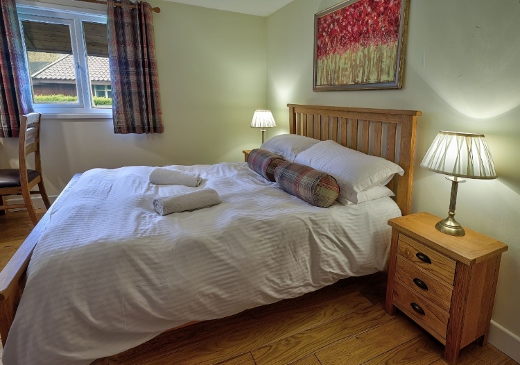 Double Bedroom - Riverside Lodges in Ripon