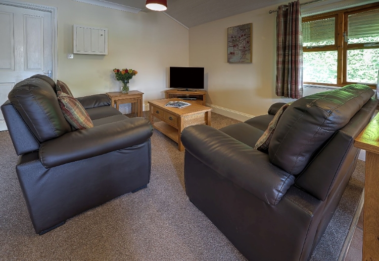 Spacious Lounge at Riverside Lodges in Ripon North Yorkshire