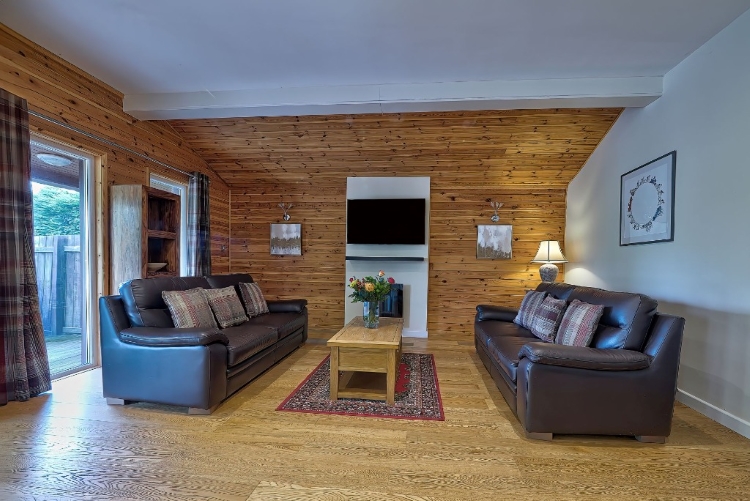 Spacious Lounge at Riverside Lodges in Ripon North Yorkshire