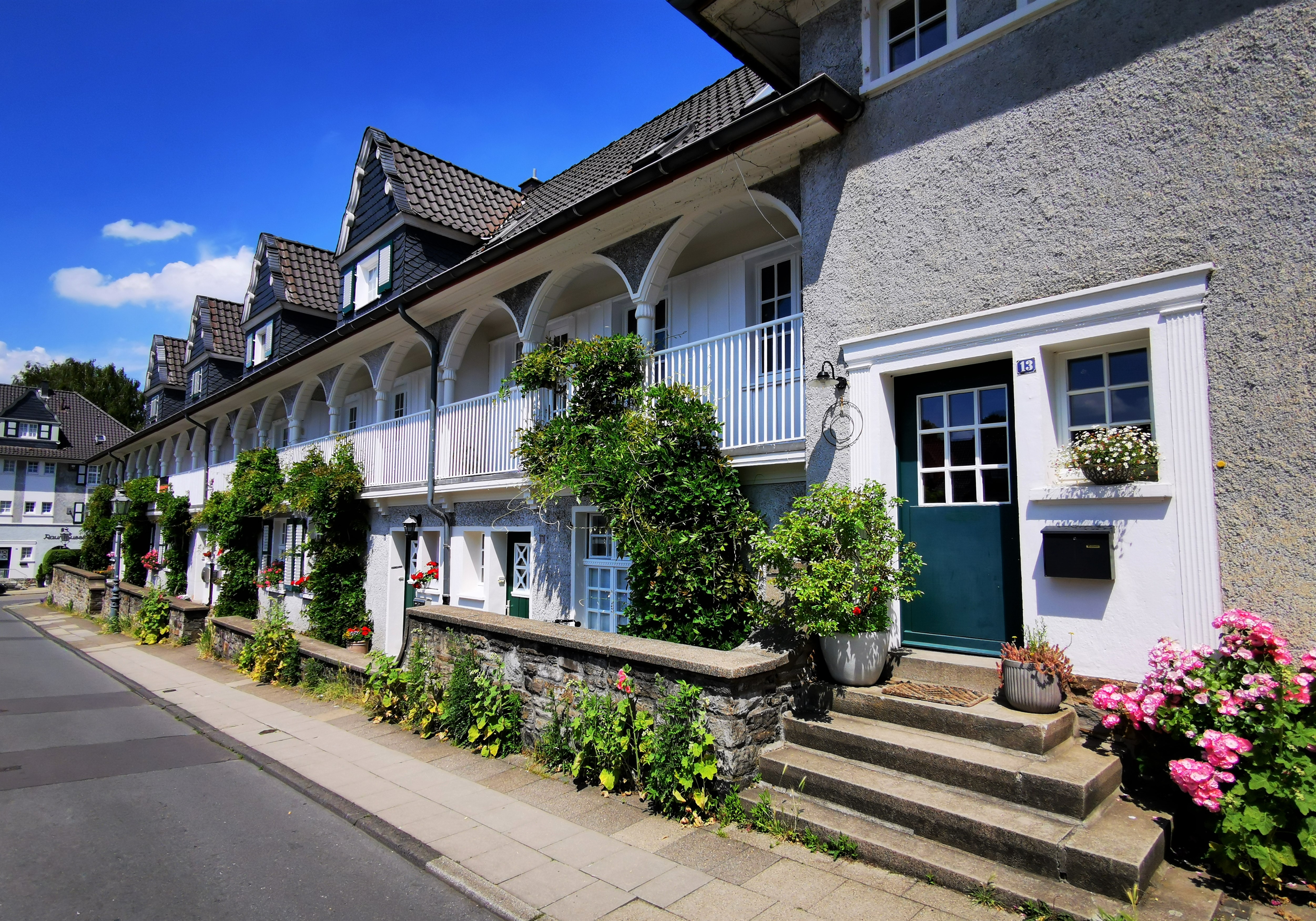 Kleiner Markt Laubengang
