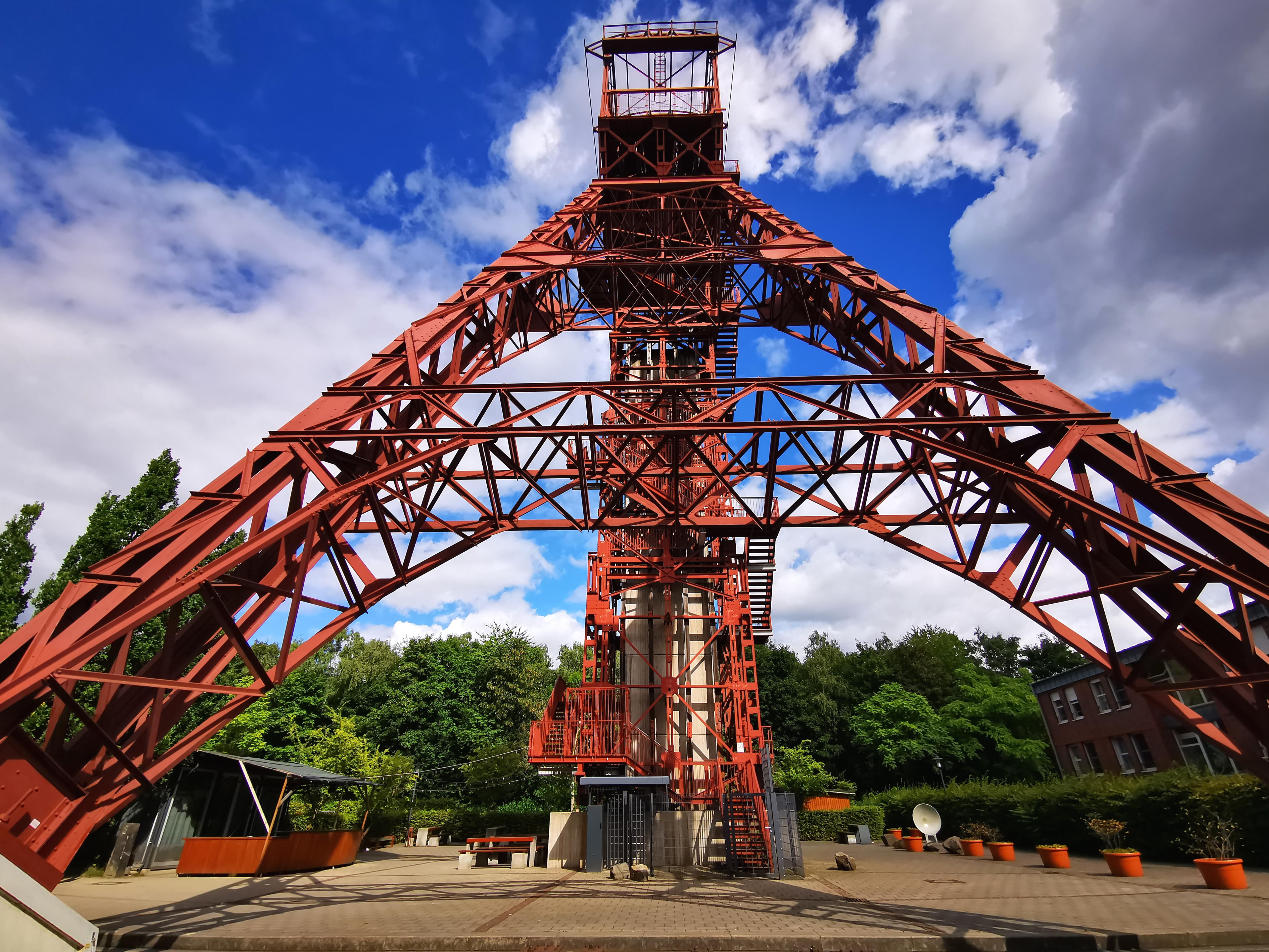 Schacht 3710 Förderturm