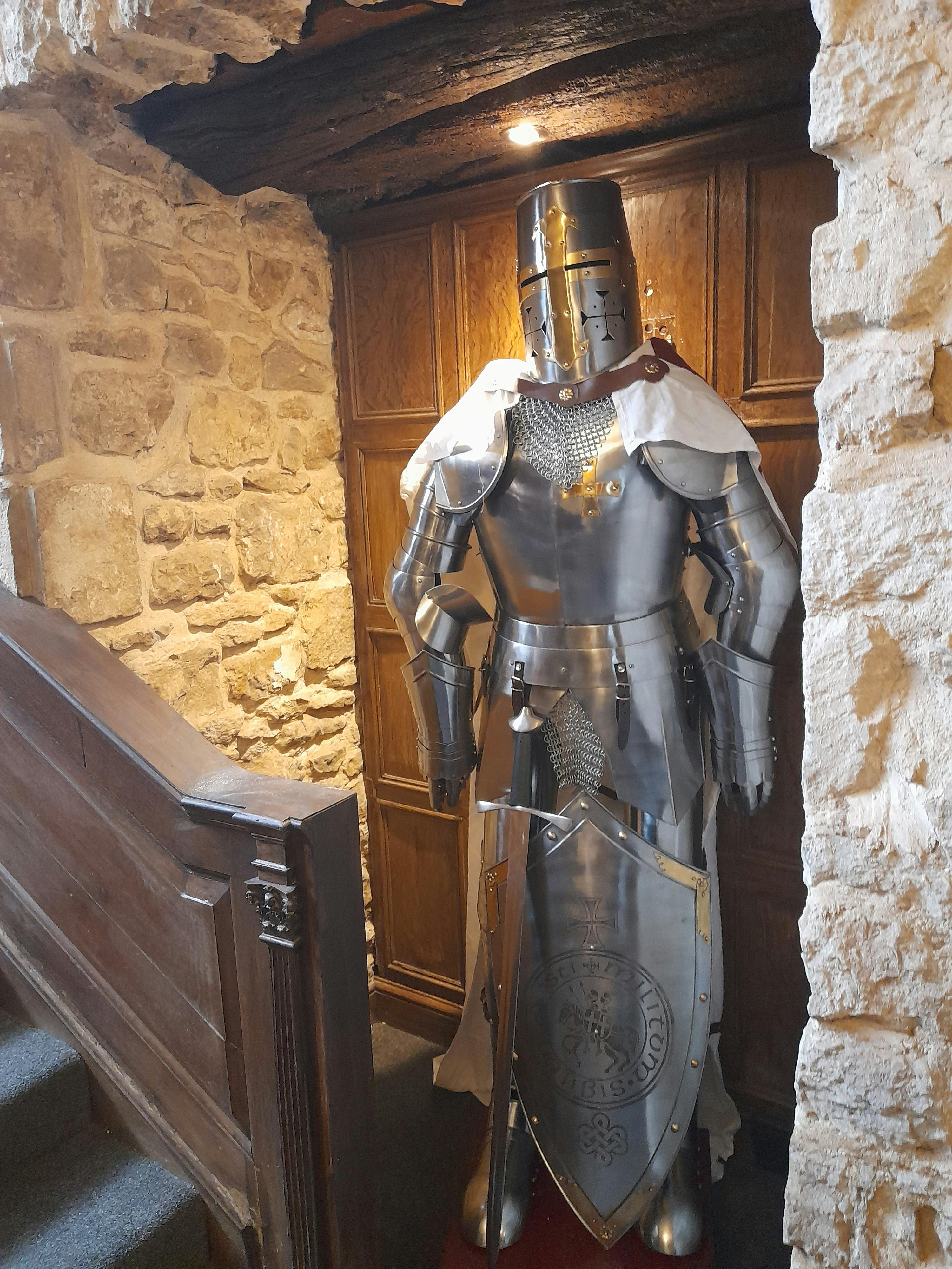 Medieval suit of armour