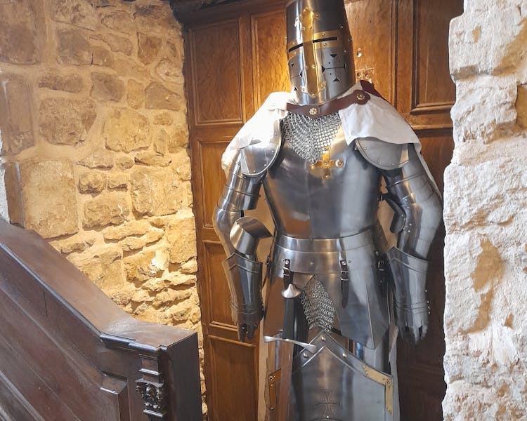 Medieval suit of armour