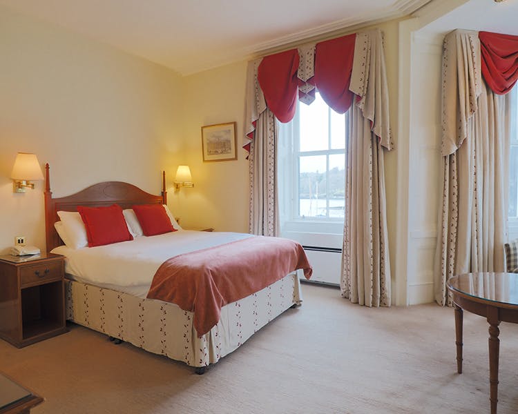 Deluxe double room with harbour view room, in the Royal hotel, Stornoway, Isle of Lewis, Outer Hebrides