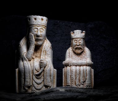 The Lewis chessmen or Uig chessmen, named after the island or the bay where they were found