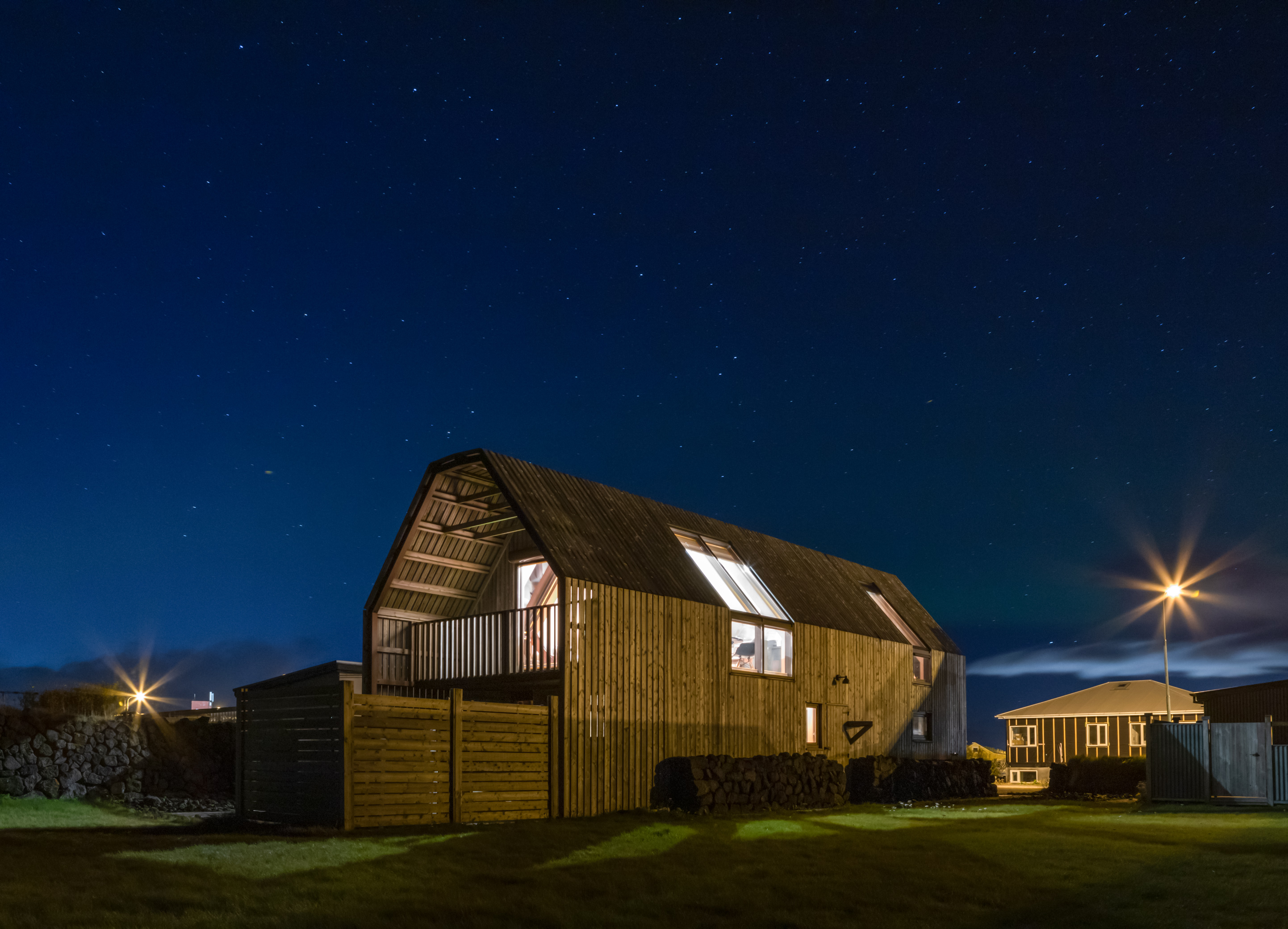 The Barn house in Stokkseyri.