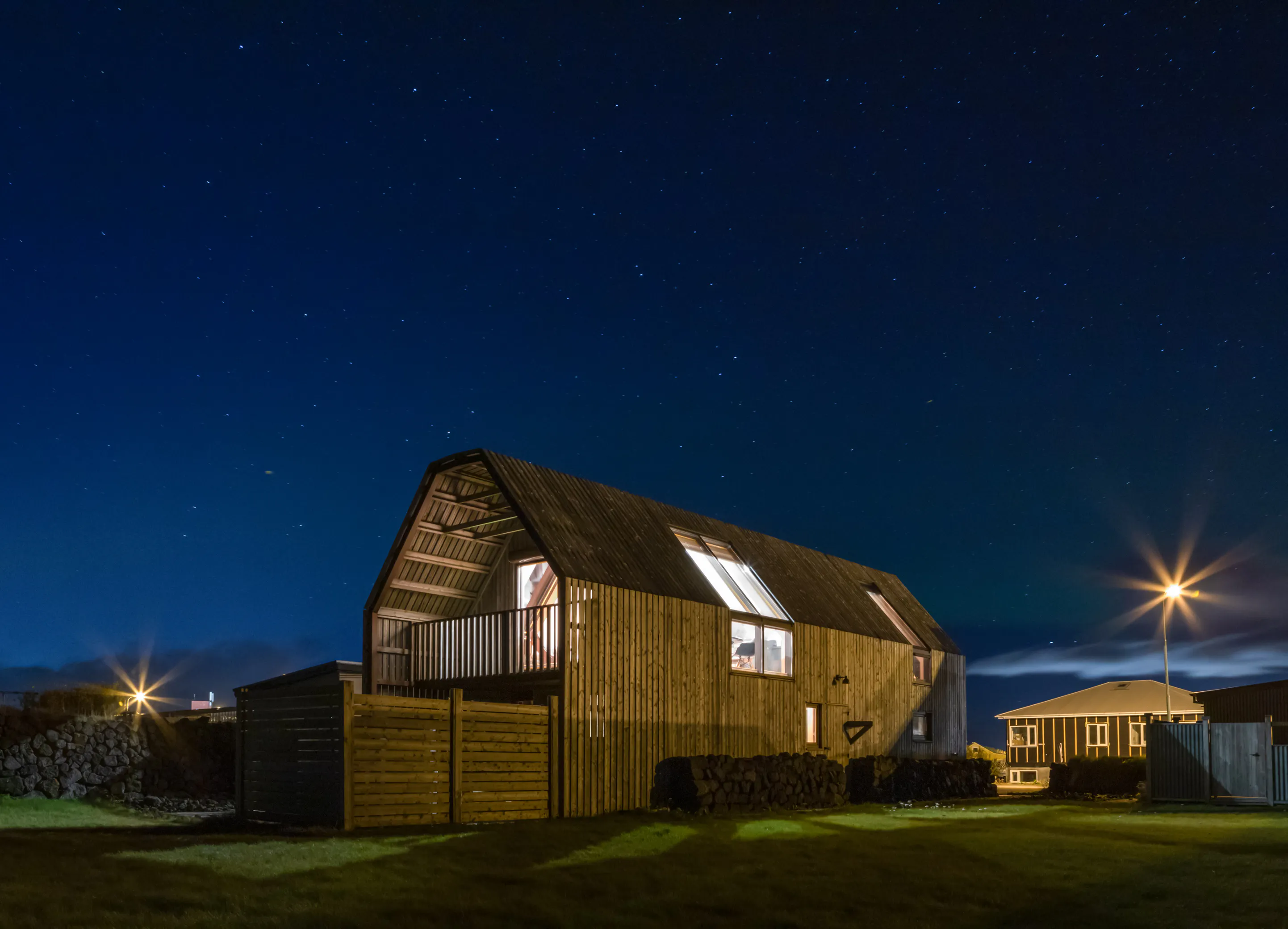 The Barn house in Stokkseyri.