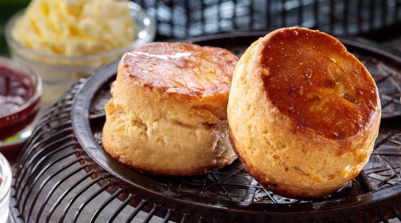 scone plain earl grey
