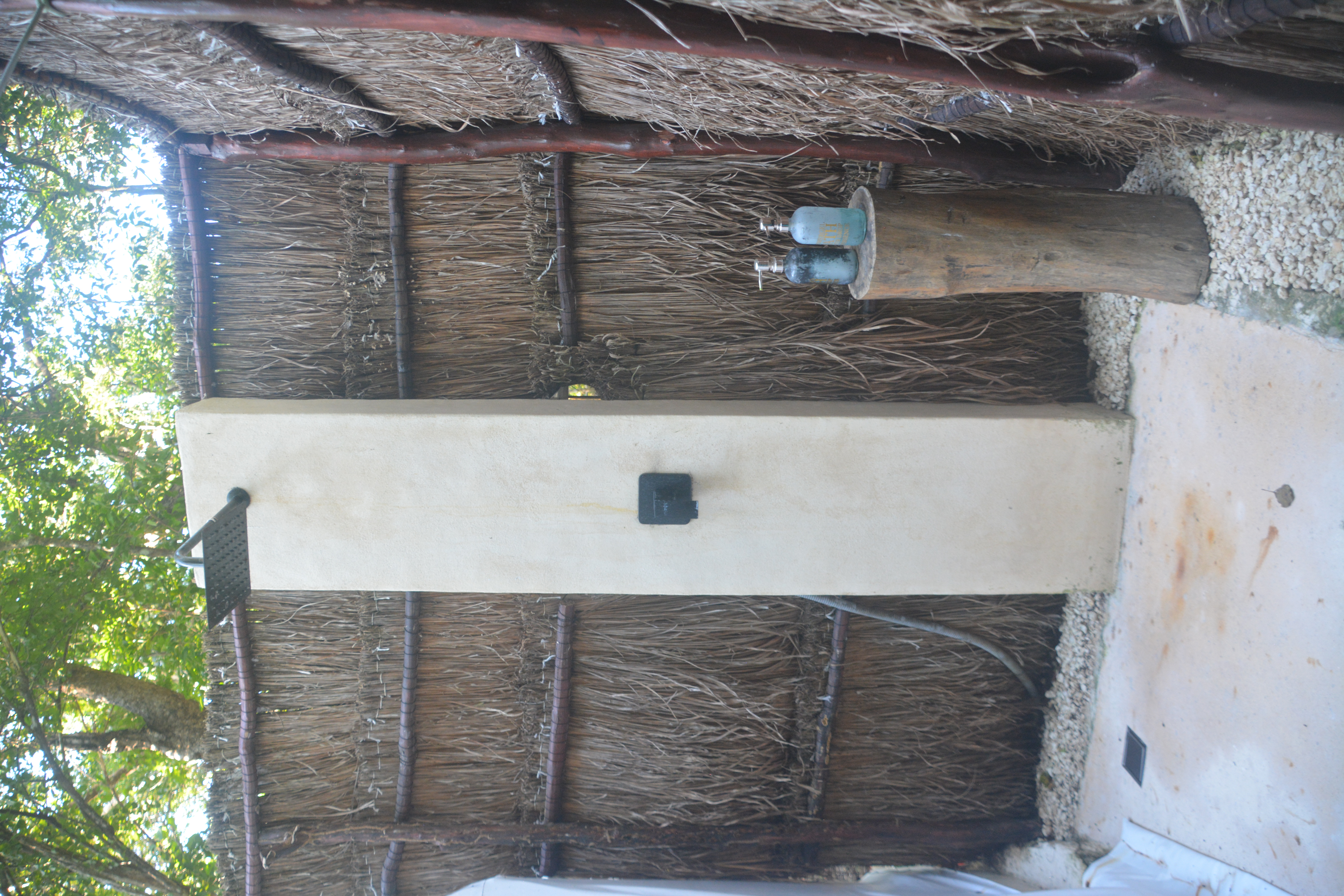 Ducha al exterior Outdoor shower