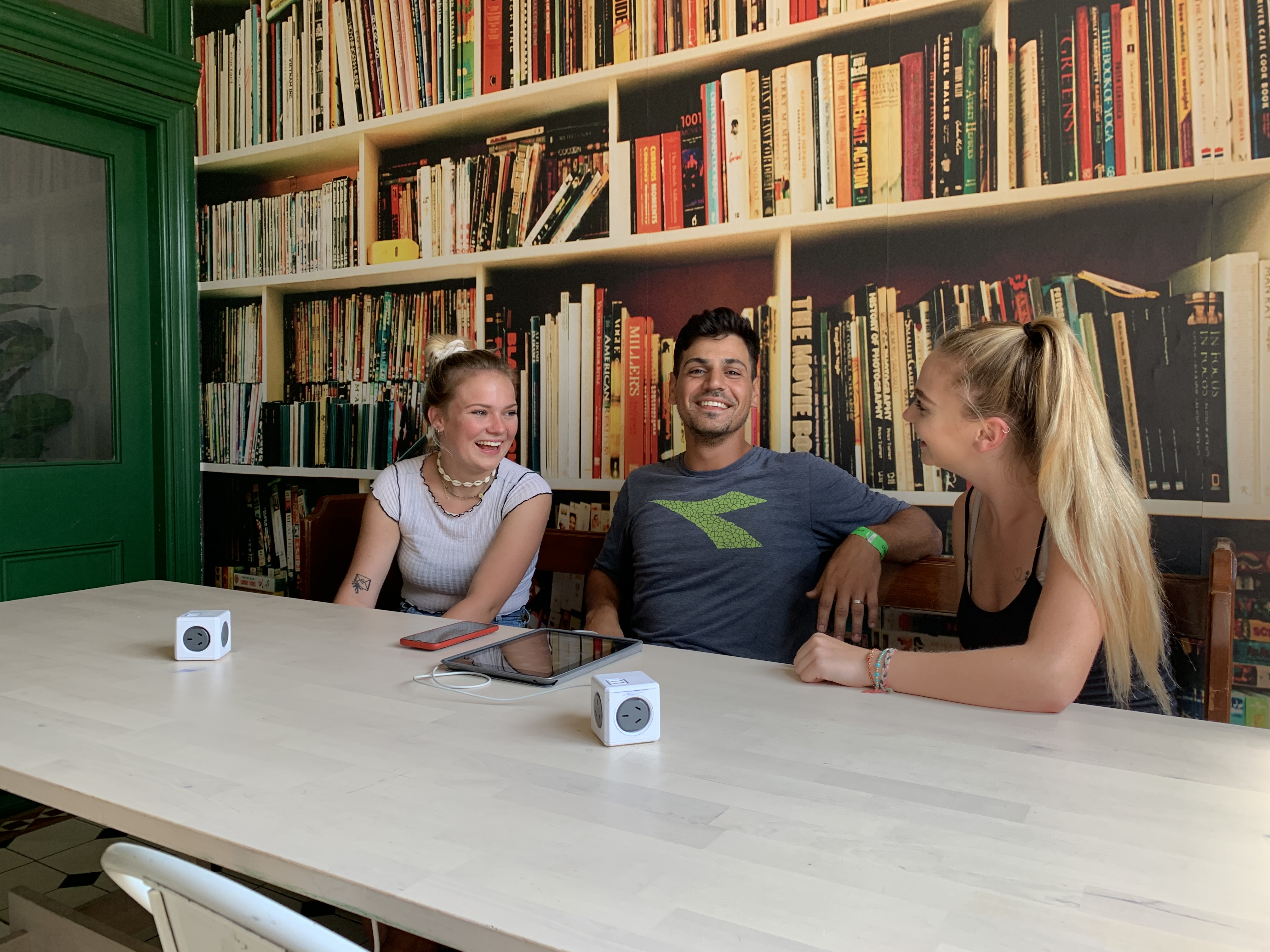 The Boardroom - Phone charging stations