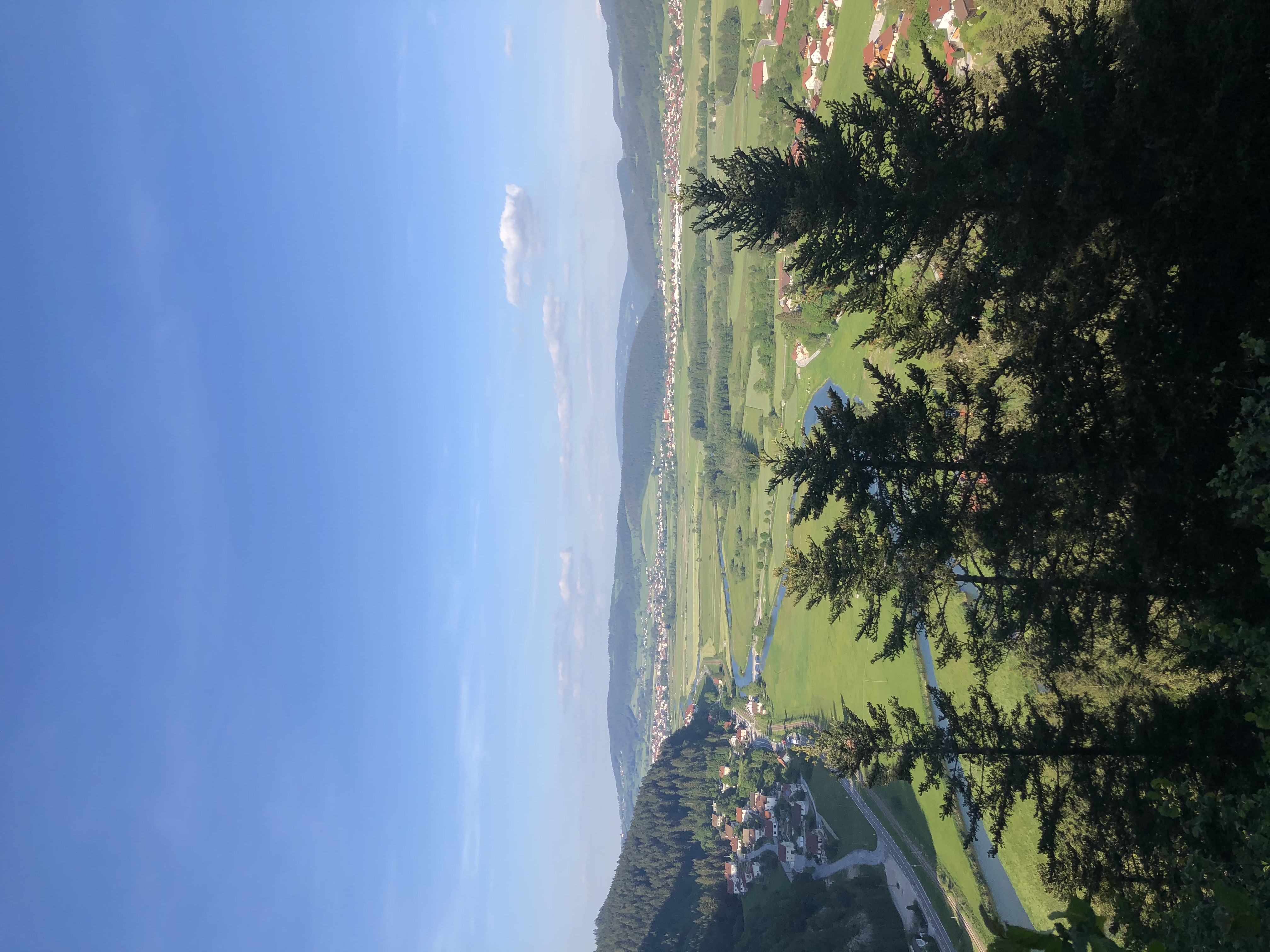 Paysage du Doubs - La Roche au Corbeau