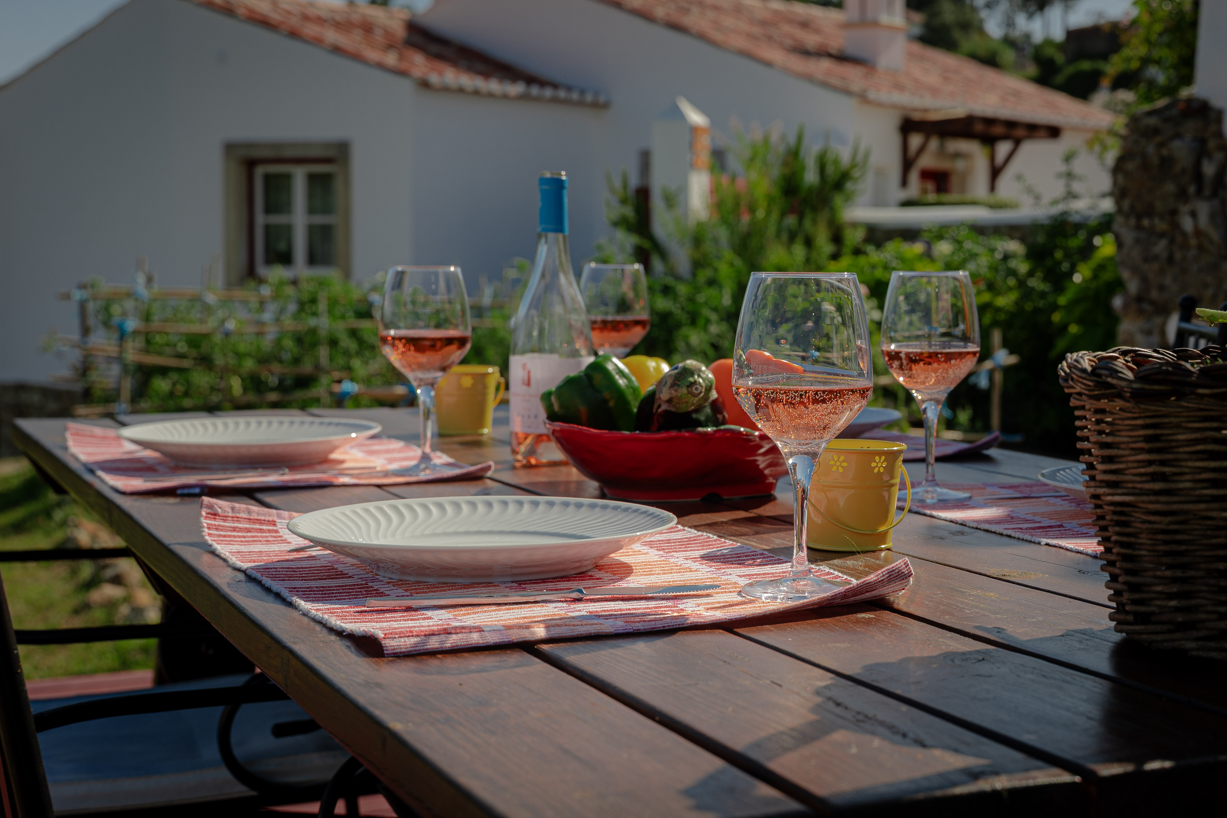 Casas da Tia Alice - Cozinha de verão e playground