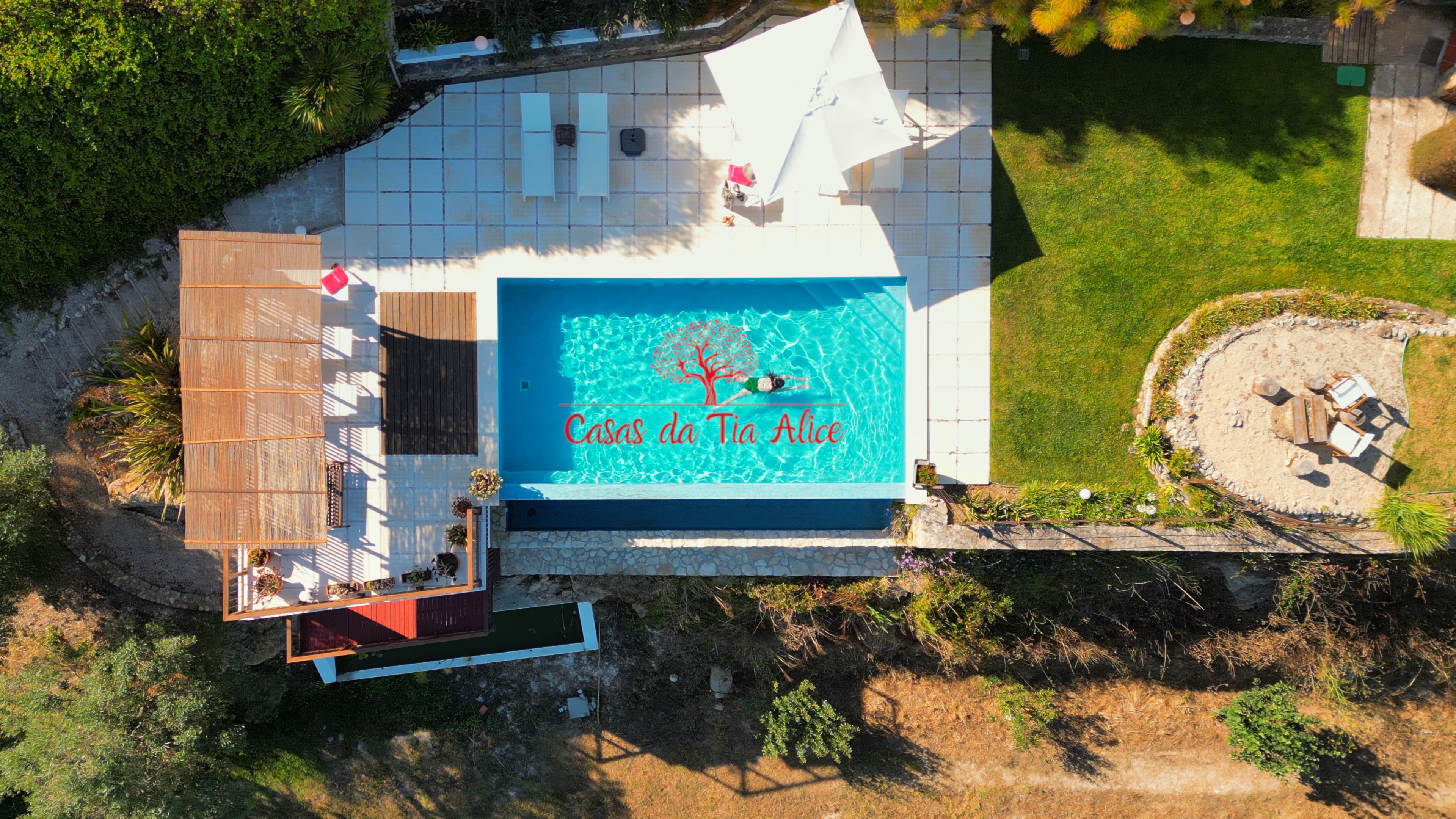 Casas da Tia Alice -Piscina