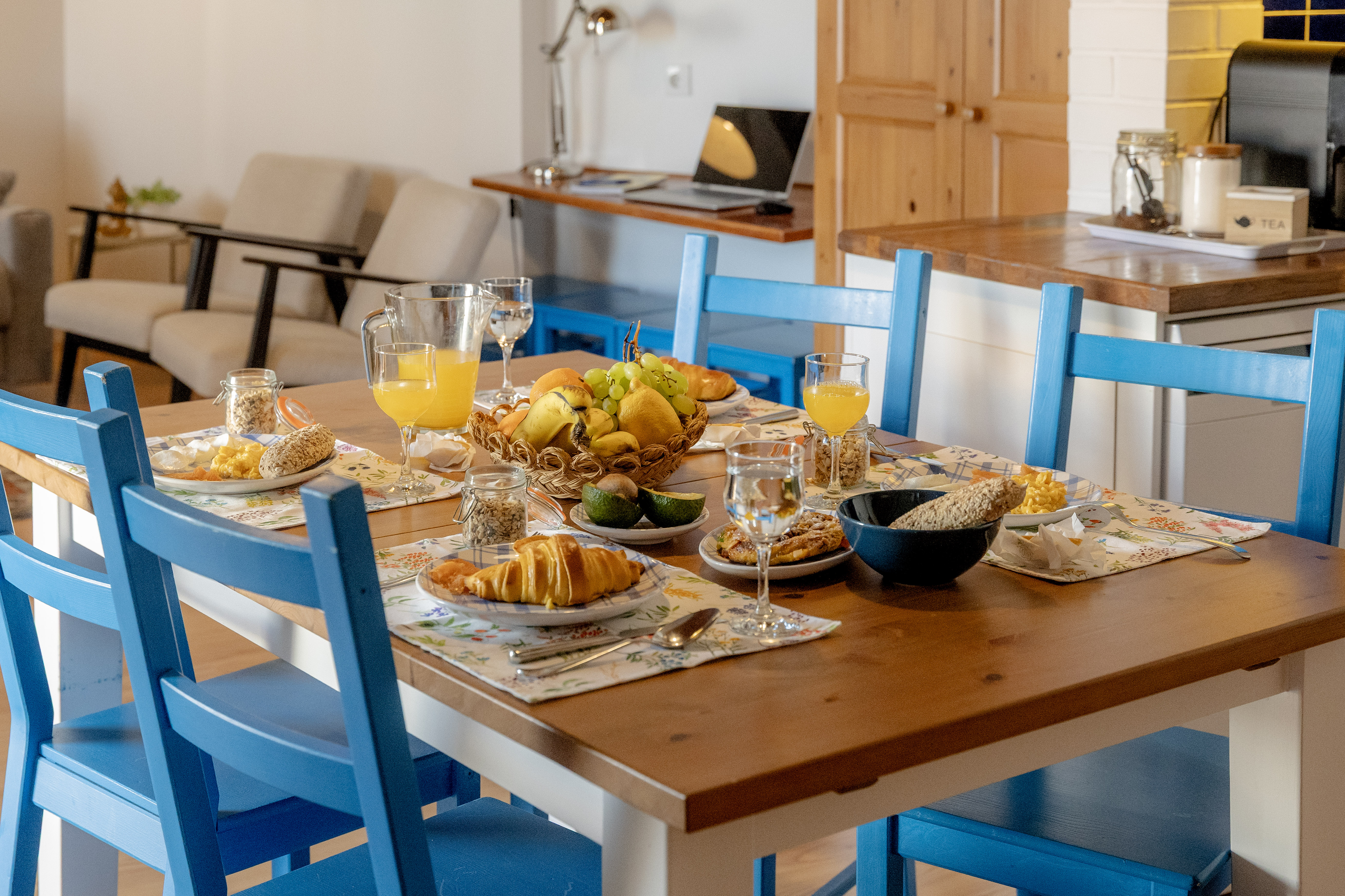 Casa Azul - Open space - Zona de refeições