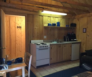 Cabin #8 kitchen