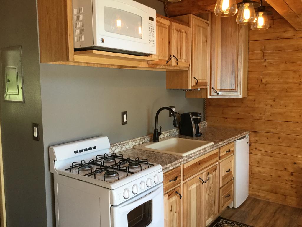 Lakeview Cabin kitchen