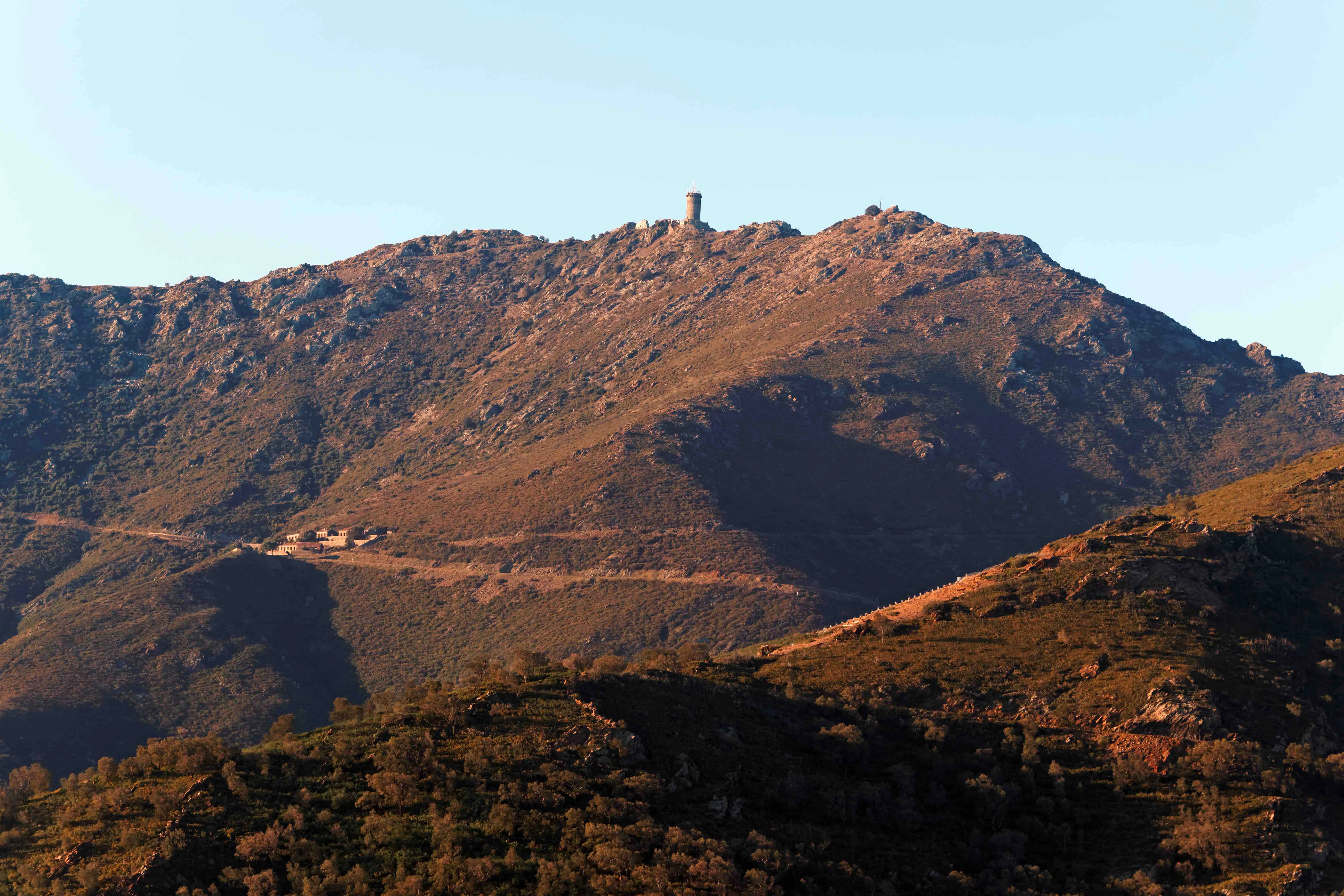 Vue sur la Tour Madeloc