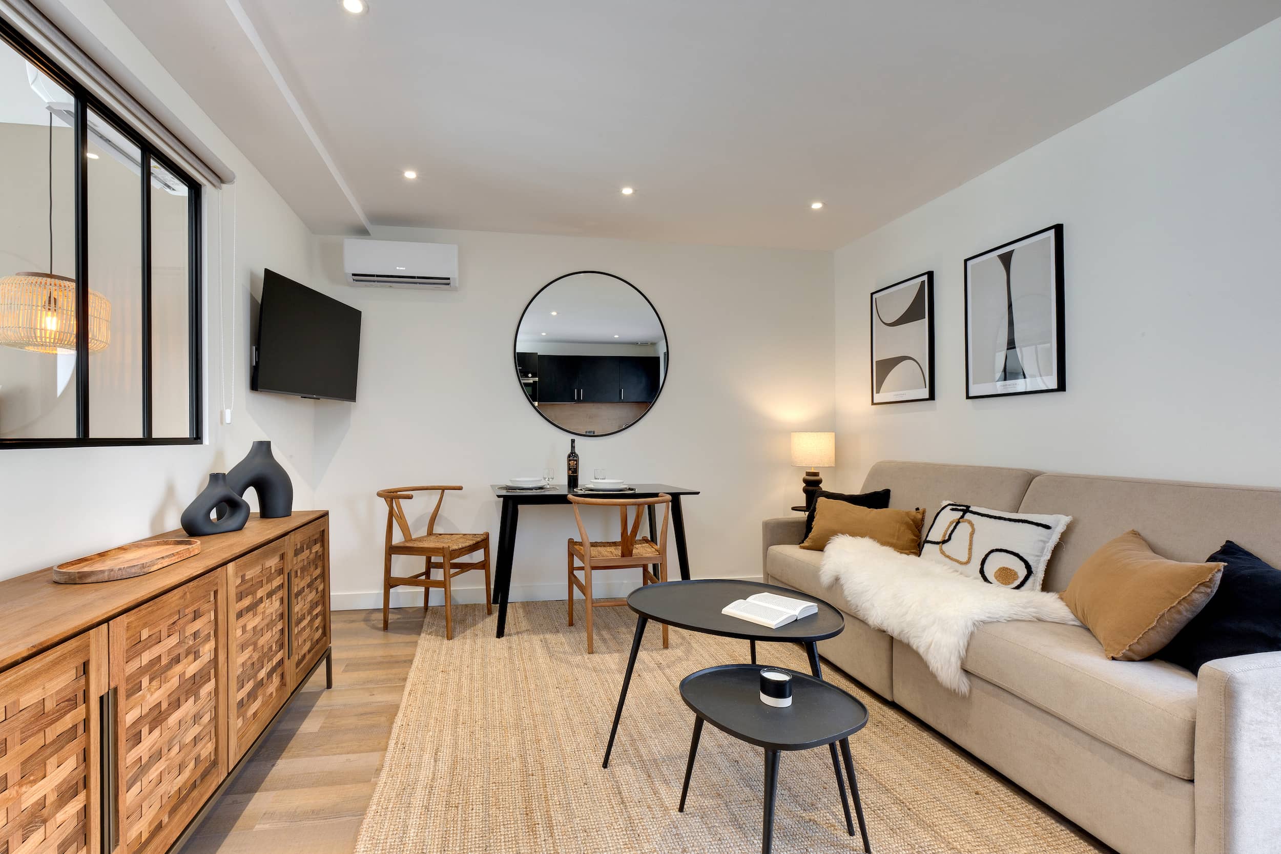 Appartement PEYREFITE à Collioure - Séjour