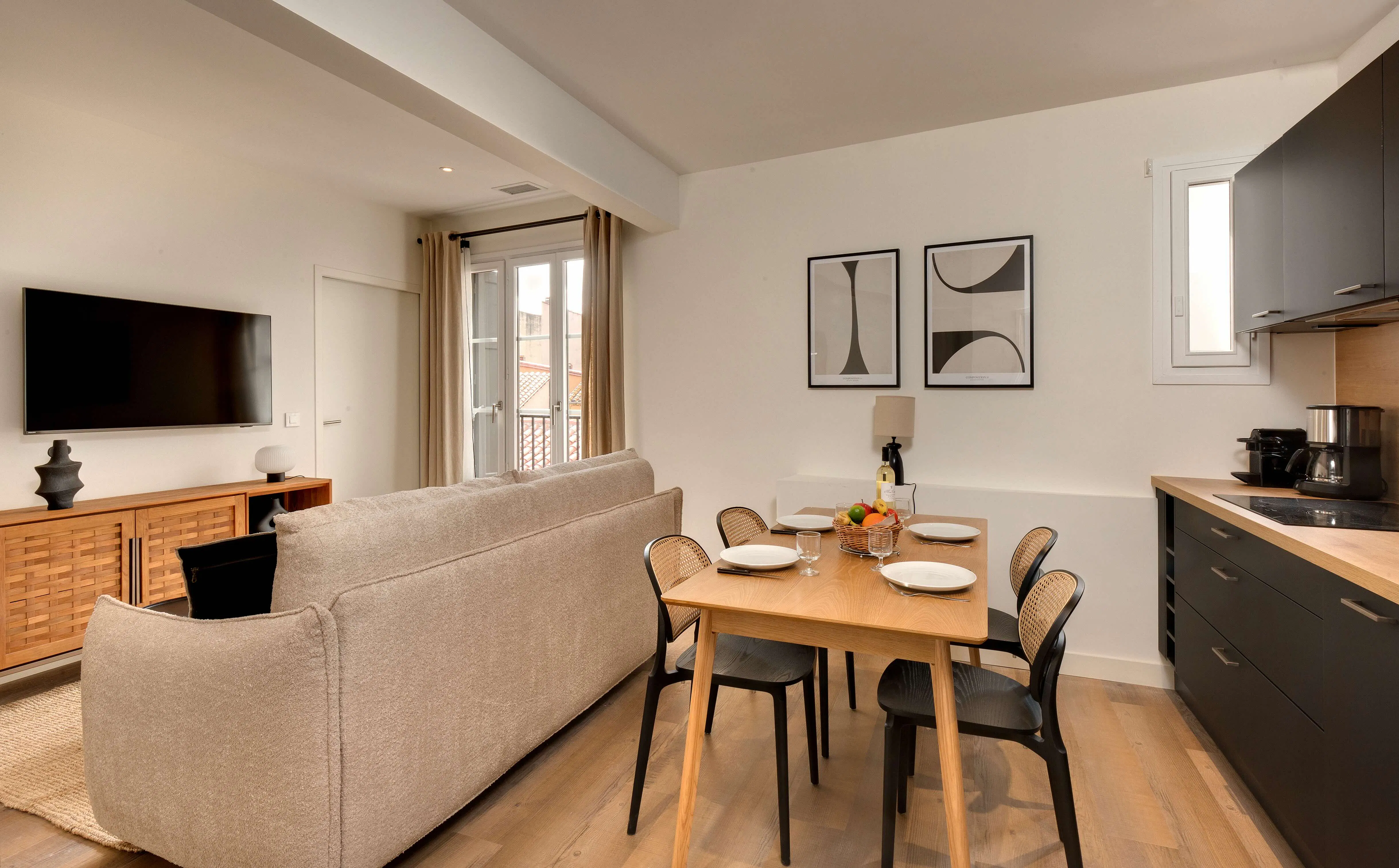 Appartement SAILFORT à Collioure - Séjour